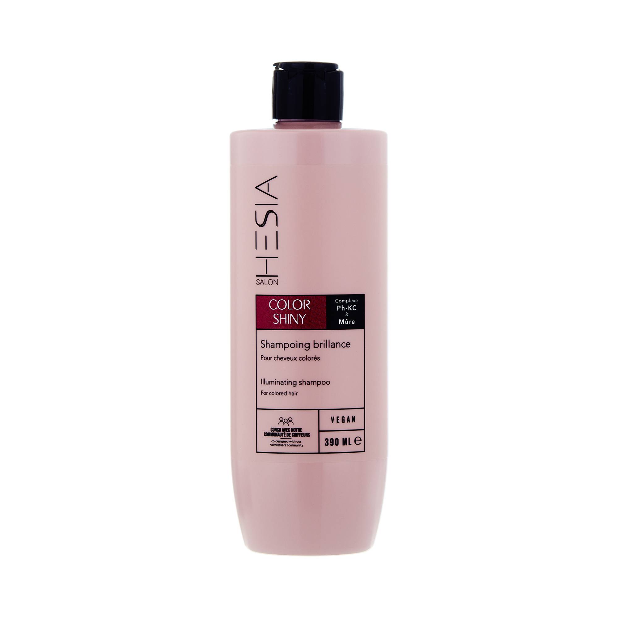 Shampoing brillance Color Shiny de la marque HESIA Salon Contenance 390ml - 1