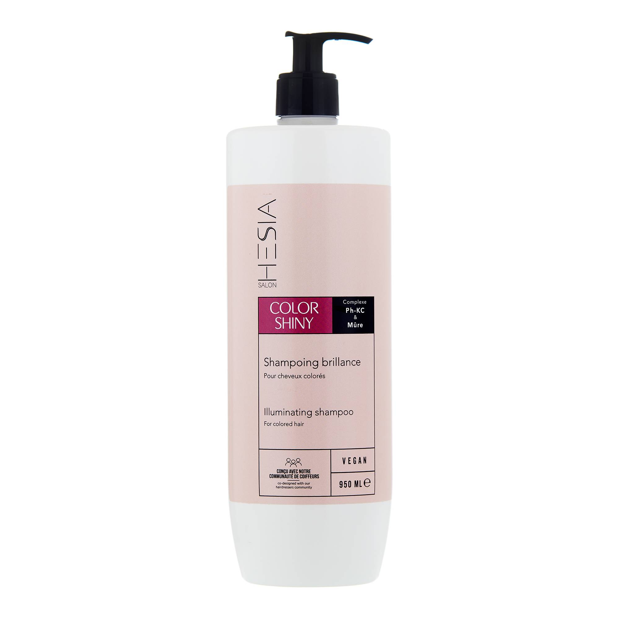 Shampoing brillance Color Shiny de la marque HESIA Salon Contenance 950ml - 1