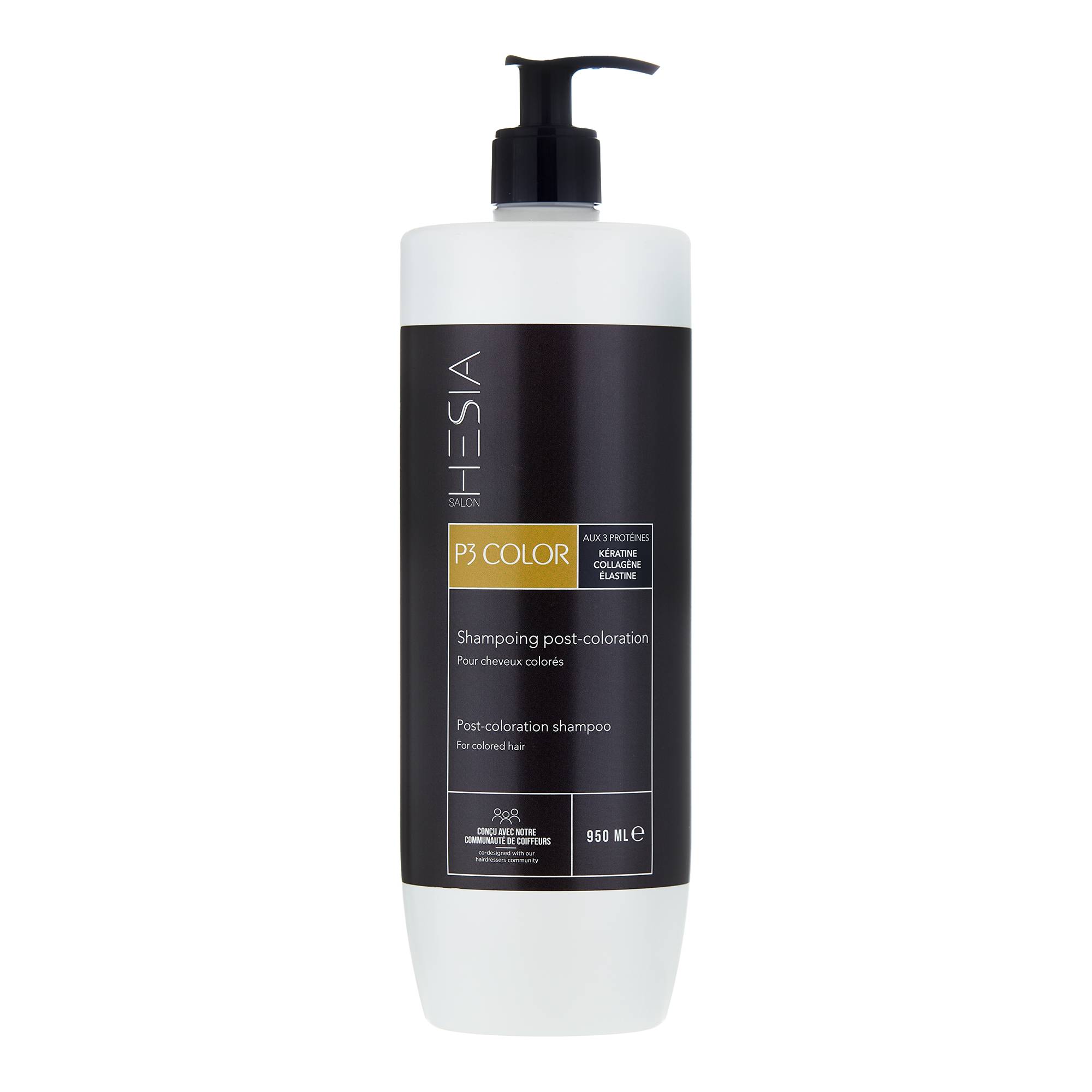 Shampoing post-coloration P3 Color de la marque HESIA Salon Contenance 950ml - 1