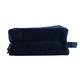 Trousse velours côtelé rectangulaire avec poignée Bleue - 1 Trousse velours côtelé rectangulaire avec poignée Bleue de la marque Coiffeo - 1