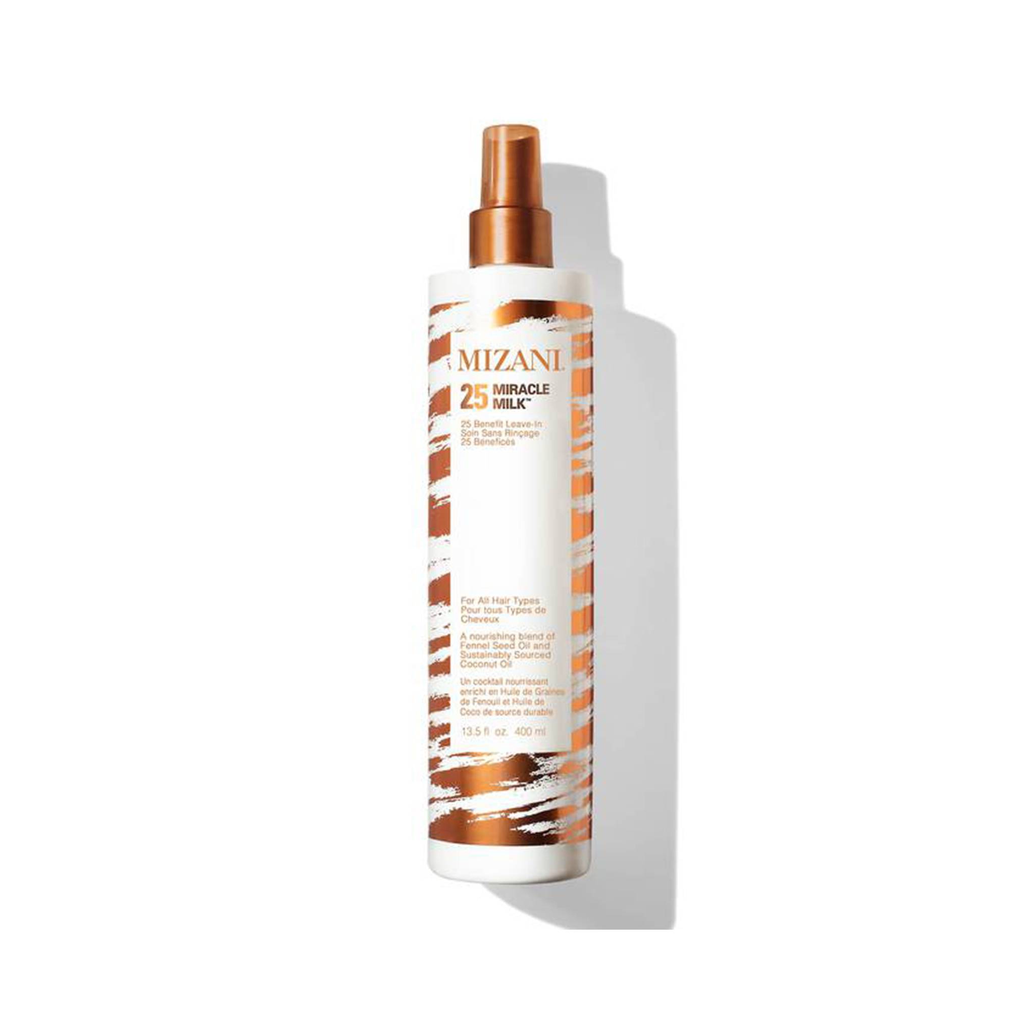 Soin sans rinçage 25 Miracle Milk de la marque Mizani Contenance 400ml - 1