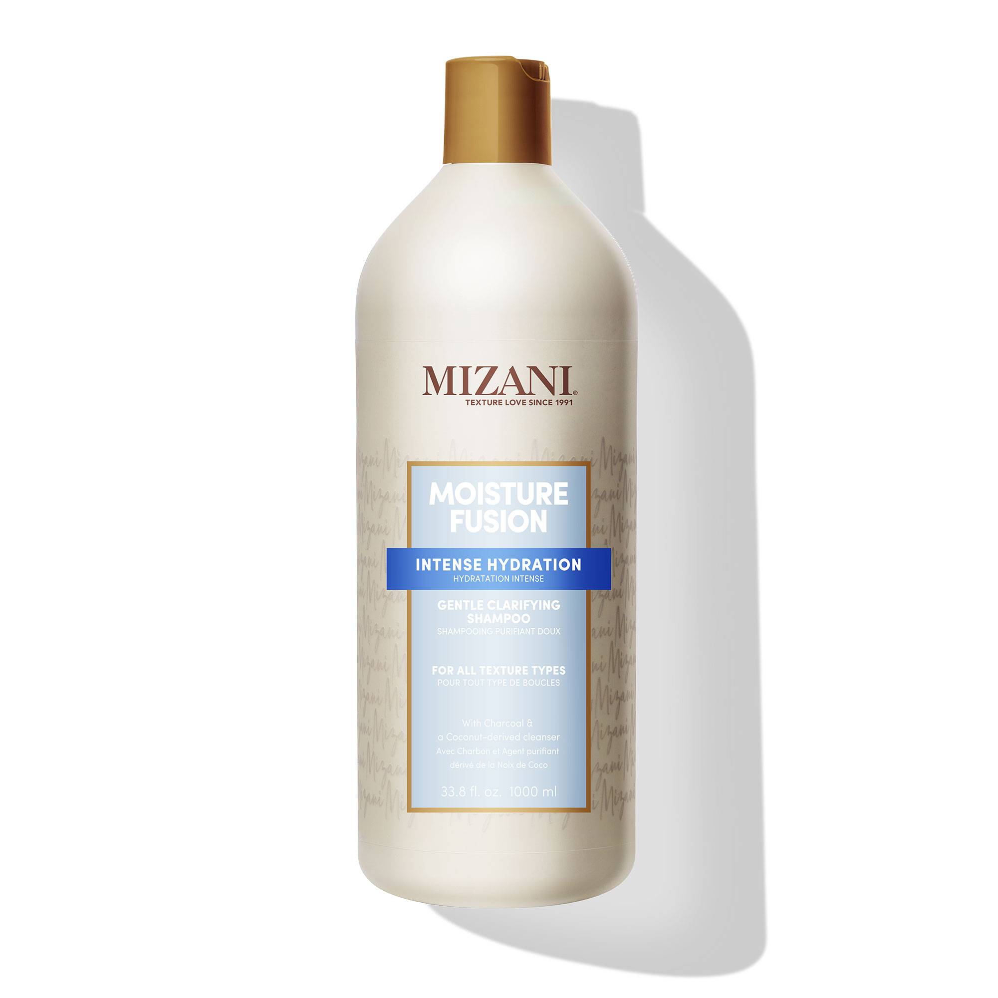 Shampooing purifiant doux Moisture Fusion de la marque Mizani Contenance 1000ml - 1