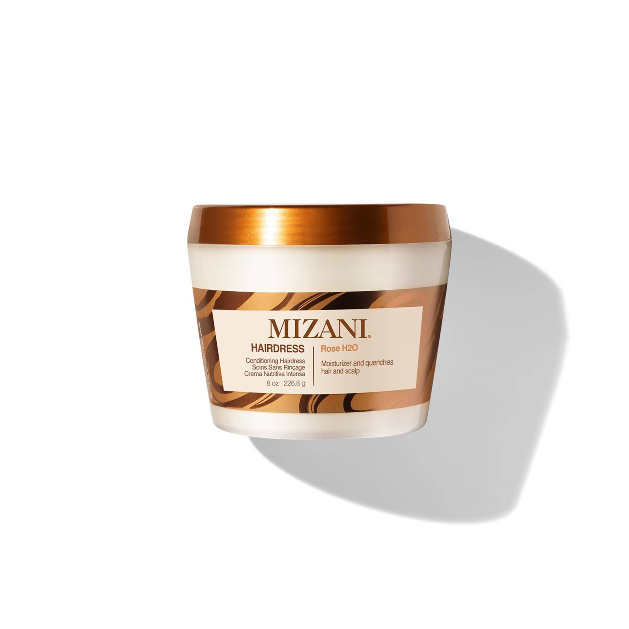 Soin sans rinçage nutritif intense Rose H2O - cheveux et cuir chevelu de la marque Mizani Contenance 226g - 1