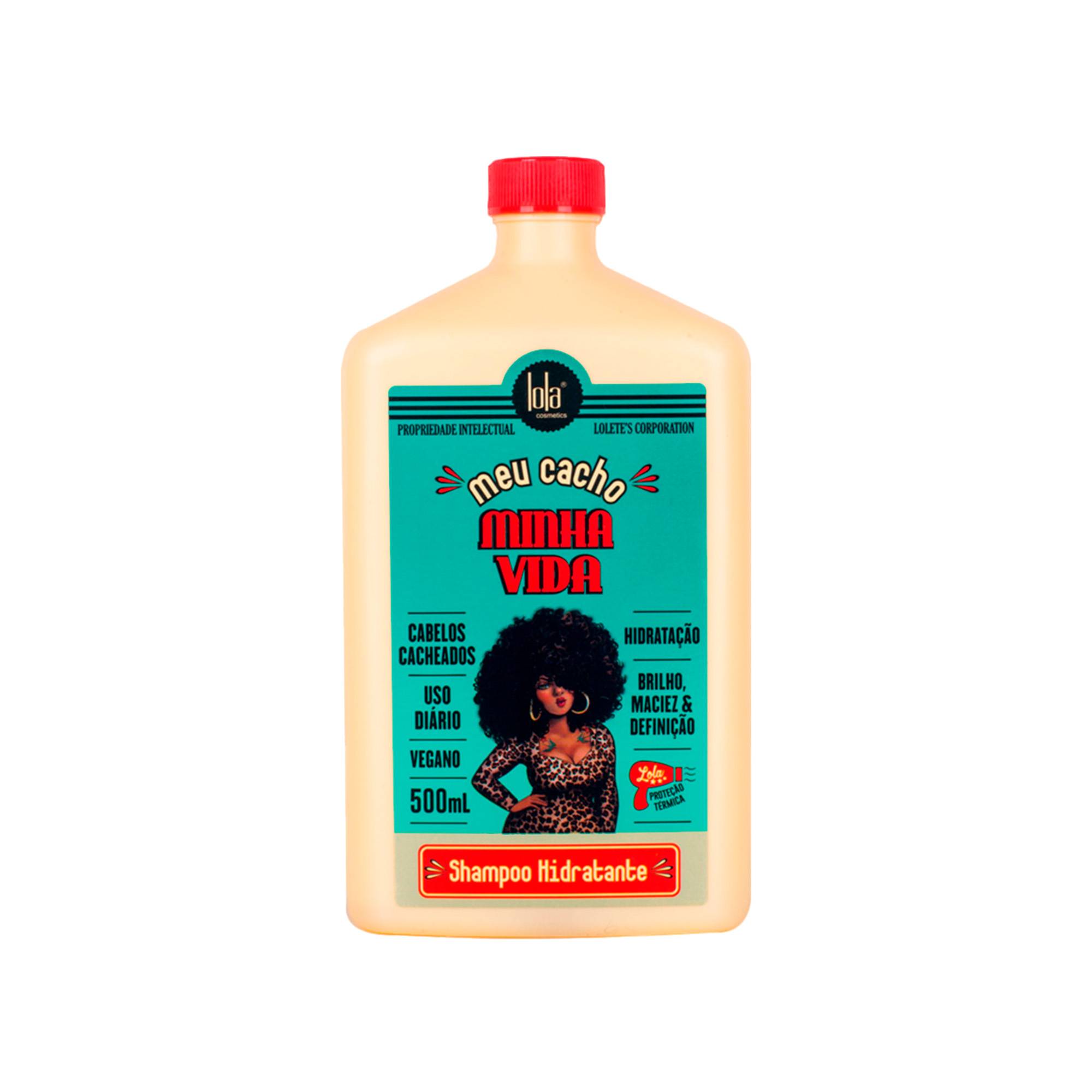 Shampooing Hydratant Boucles Meu Cacho Minha Vida de la marque Lola From Rio Contenance 500ml - 1