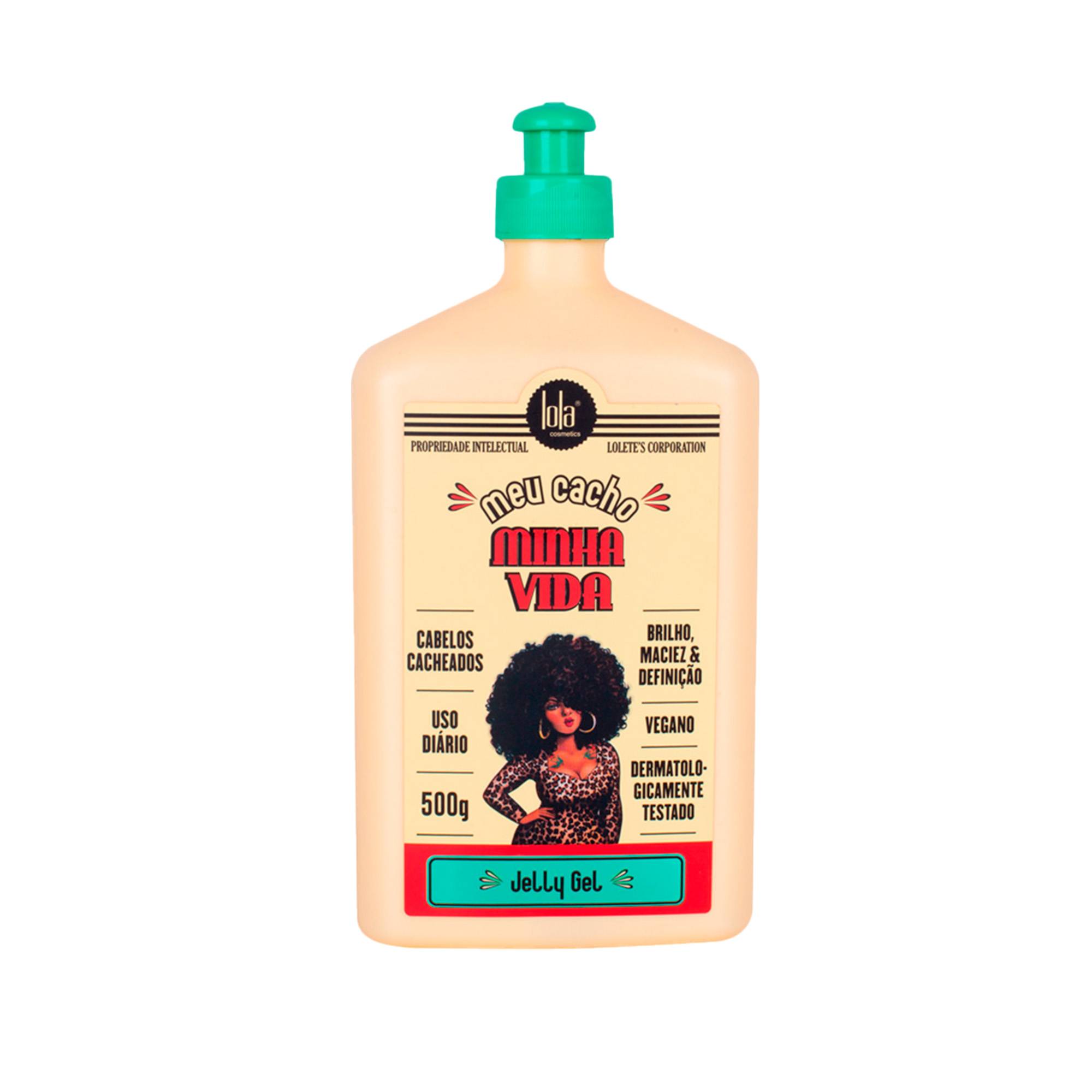 Jelly Gel Définition Boucles Meu Cacho Minha Vida de la marque Lola From Rio Contenance 500ml - 1