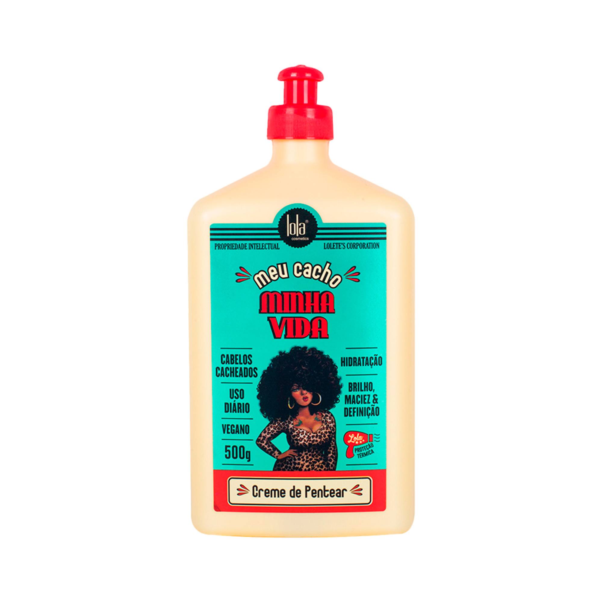 Crème Coiffante Définition Boucles Meu Cacho Minha Vida de la marque Lola From Rio Contenance 500ml - 1