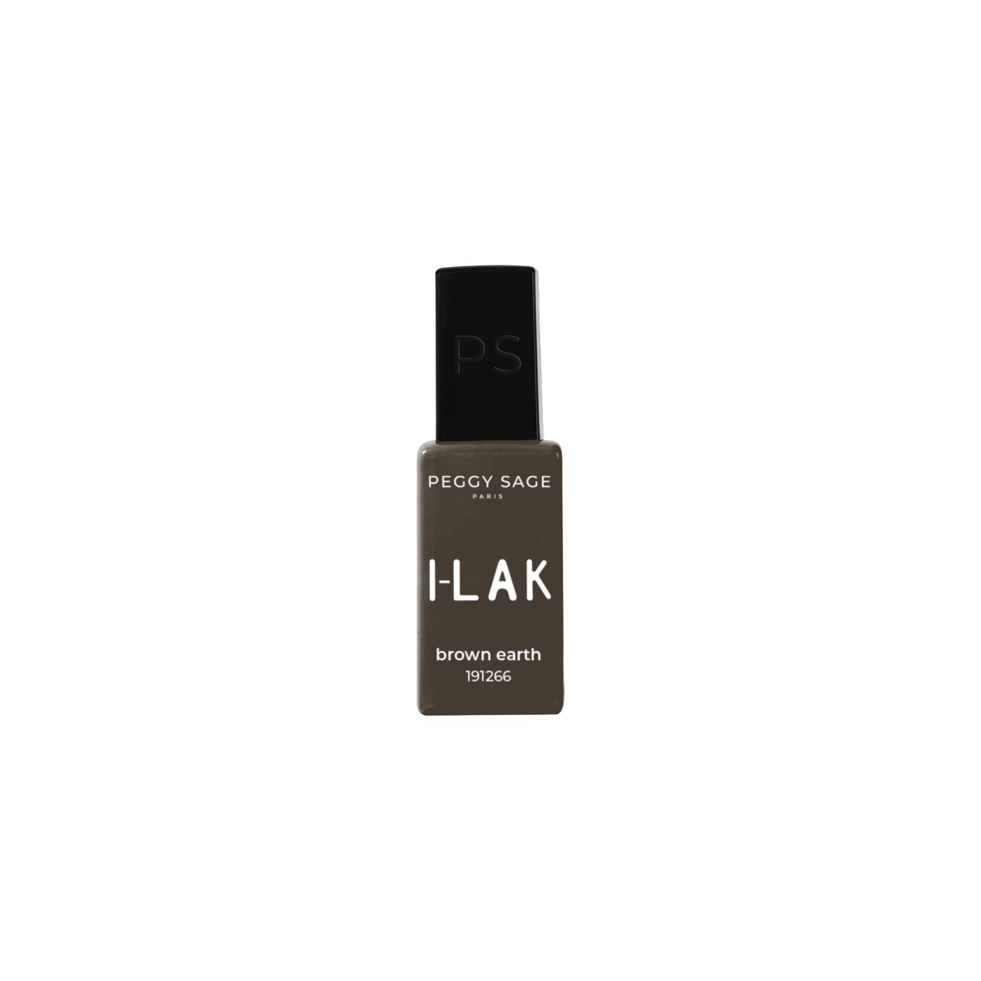Vernis semi-permanent I-LAK Brown earth de la marque Peggy Sage Contenance 11ml - 1