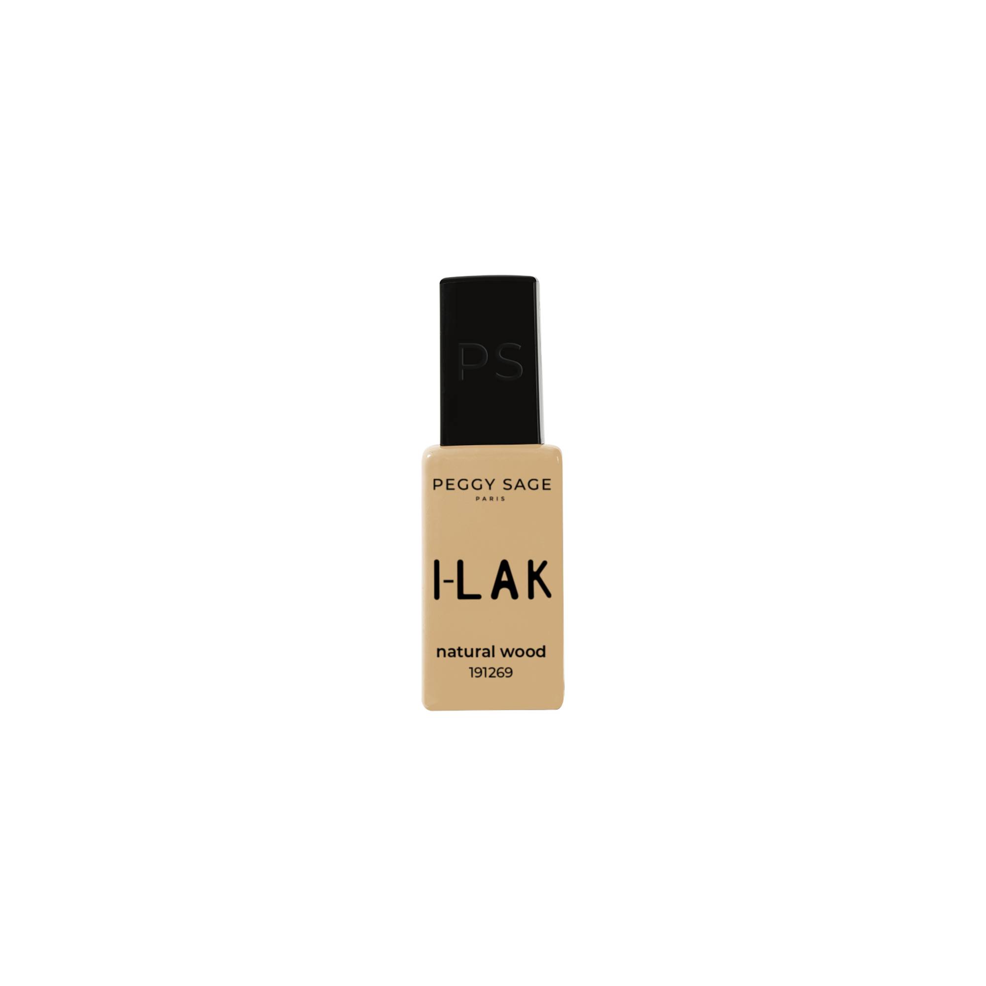 Vernis semi-permanent I-LAK Natural wood de la marque Peggy Sage Contenance 11ml - 1