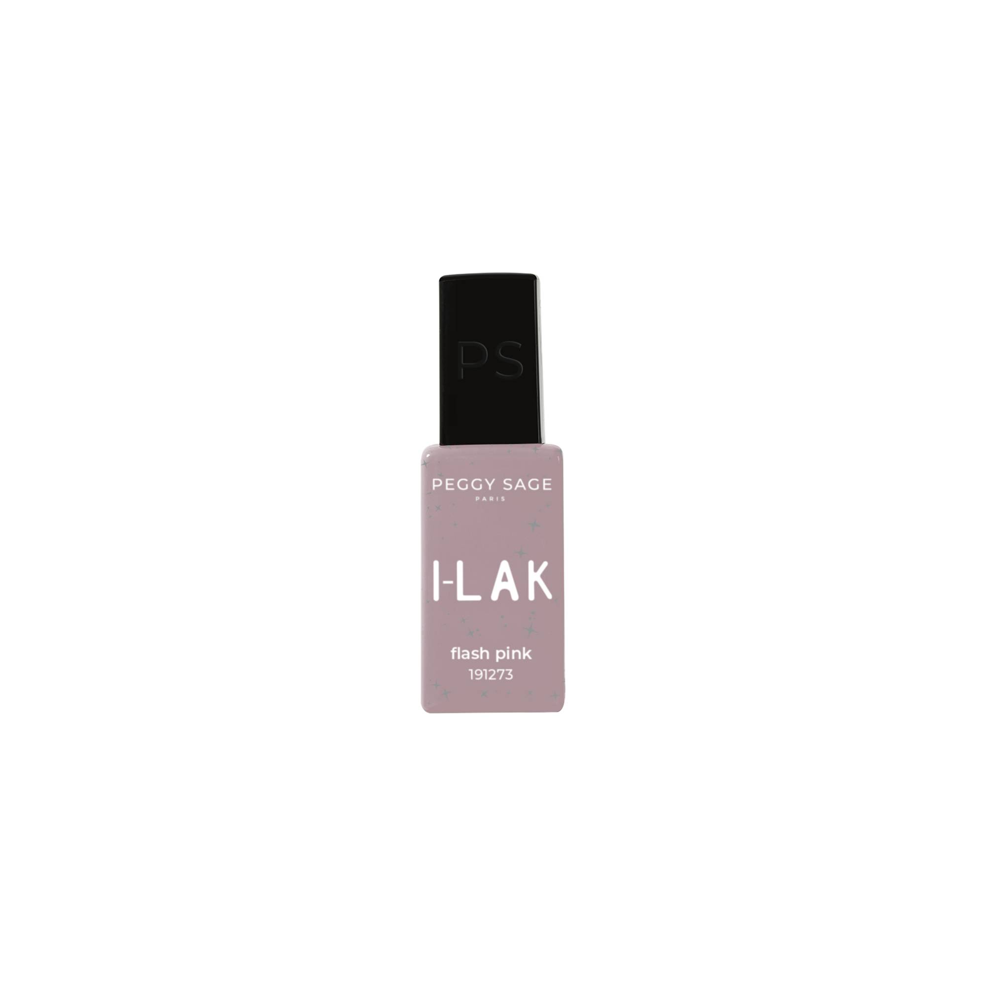 Vernis semi-permanent I-LAK Flash Pink de la marque Peggy Sage Contenance 11ml - 1
