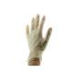 Confezione da 100 guanti in lattice senza polvere bianchi - Taglia L del marchio Eurostil - 2