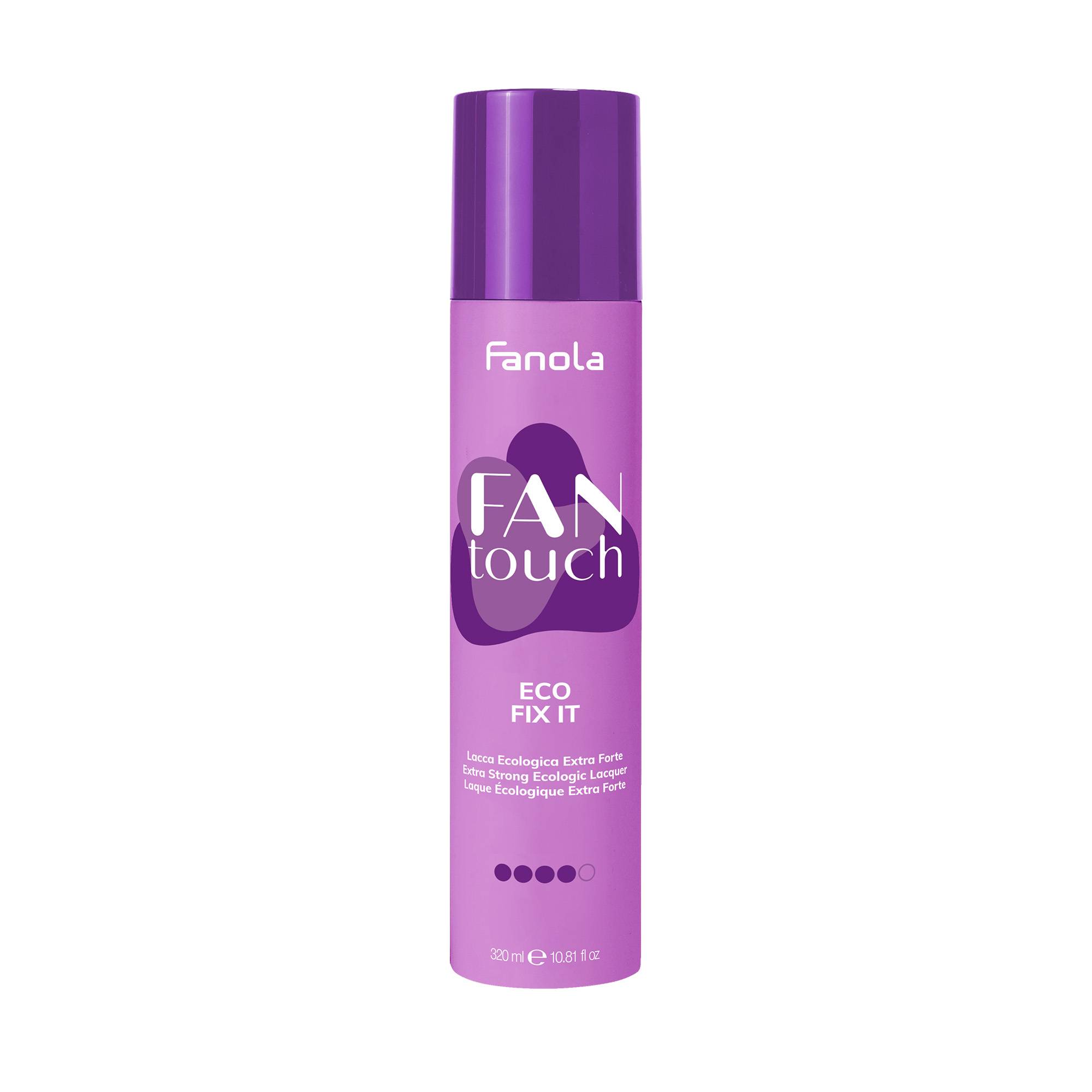Laque écologique extra forte FanTouch de la marque Fanola Contenance 320ml - 1