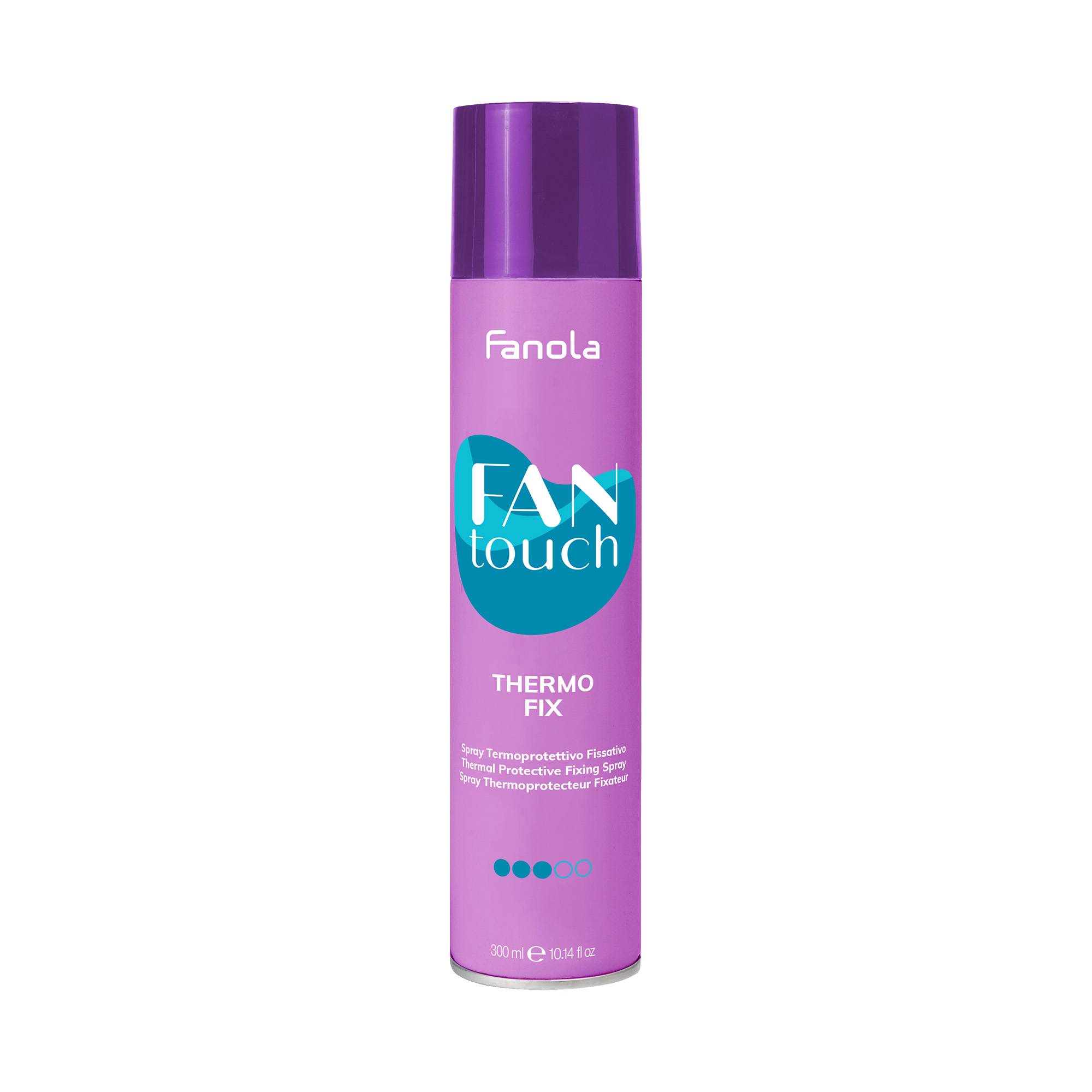 Spray thermoprotecteur fixateur FanTouch de la marque Fanola Contenance 300ml - 1