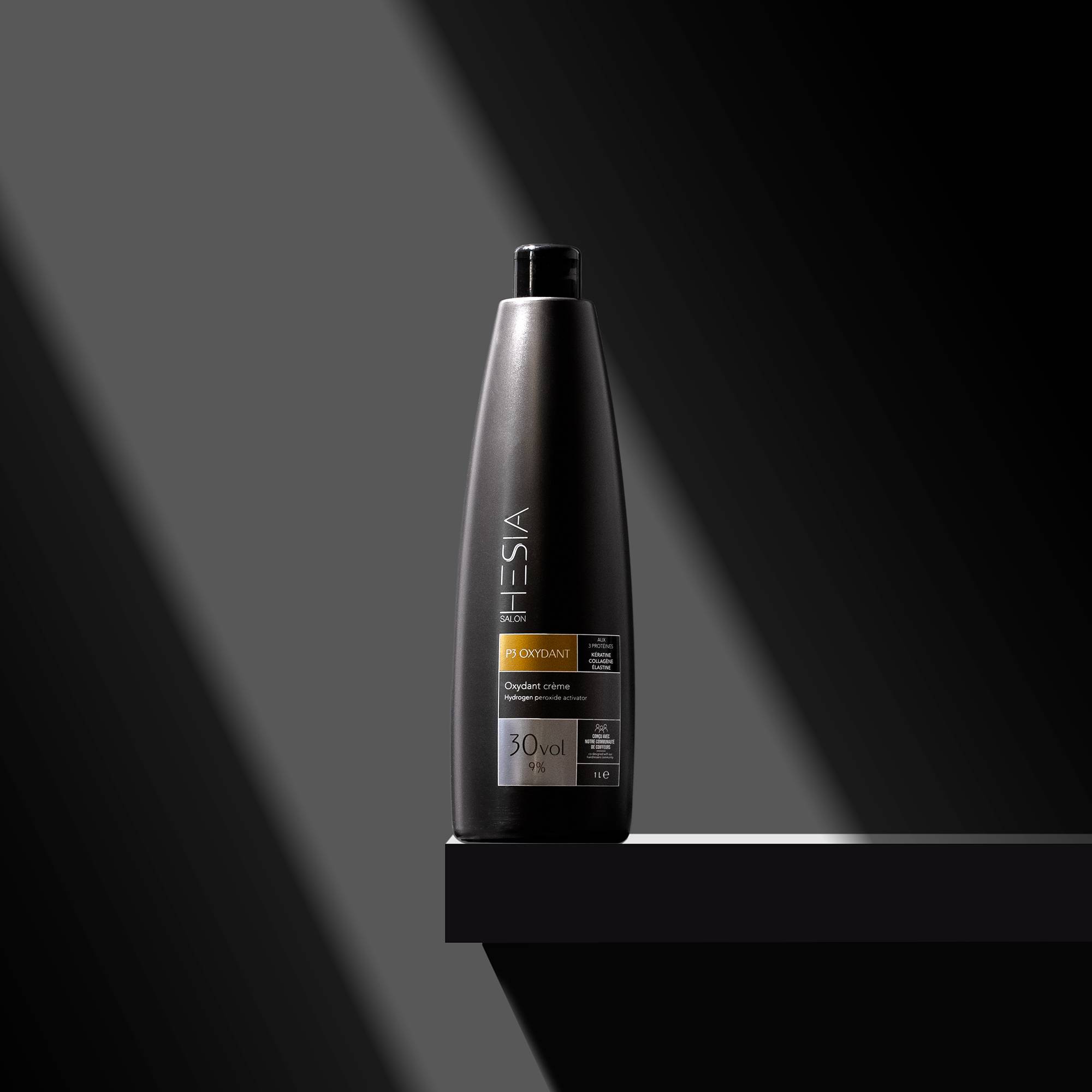 P3 Oxydant crème - 30vol de la marque HESIA Salon Contenance 1000ml - 3
