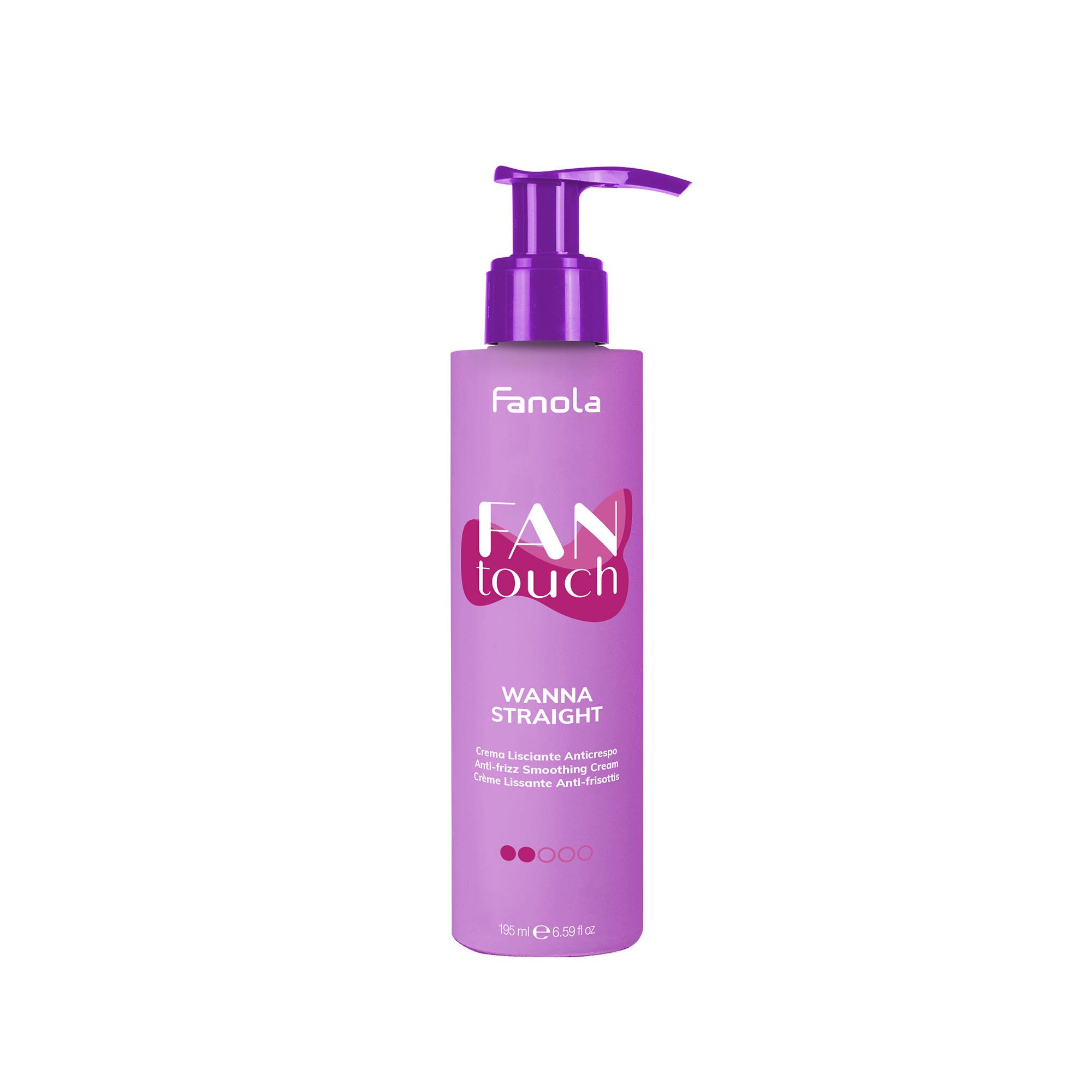Crème lissante anti-frisottis FanTouch de la marque Fanola Contenance 195ml - 1