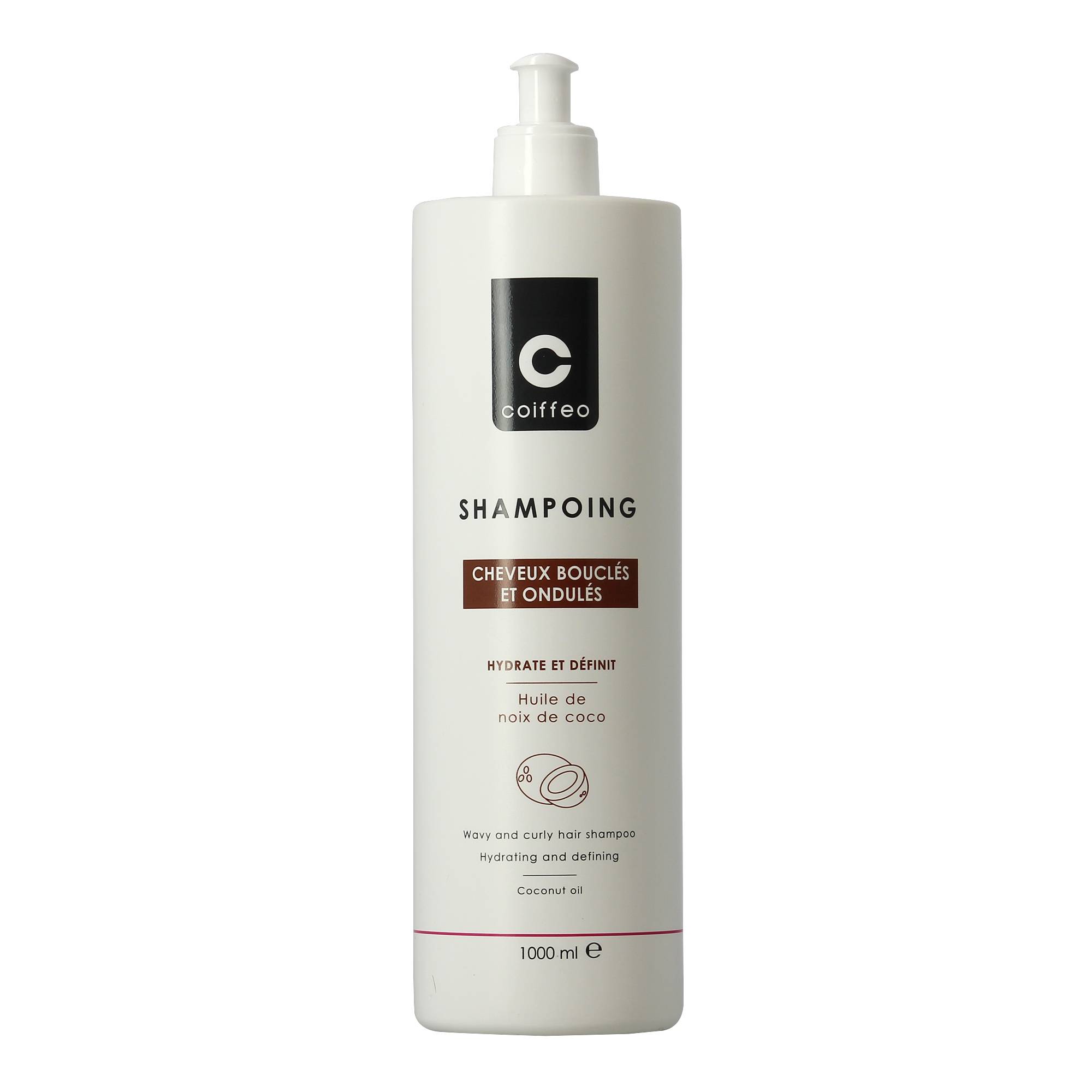 Shampoing cheveux bouclés et ondulés de la marque Coiffeo Contenance 1000ml - 1