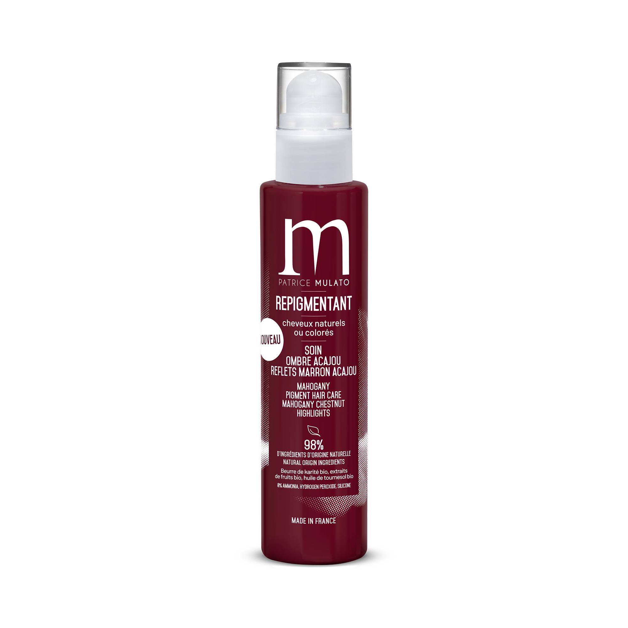 Soin repigmentant ombre acajou de la marque Mulato Contenance 200ml - 1