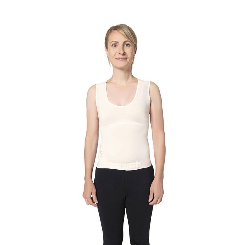 Correcteur de posture Femme Lyne Up débardeur seconde peau Nude de la marque Percko - 1