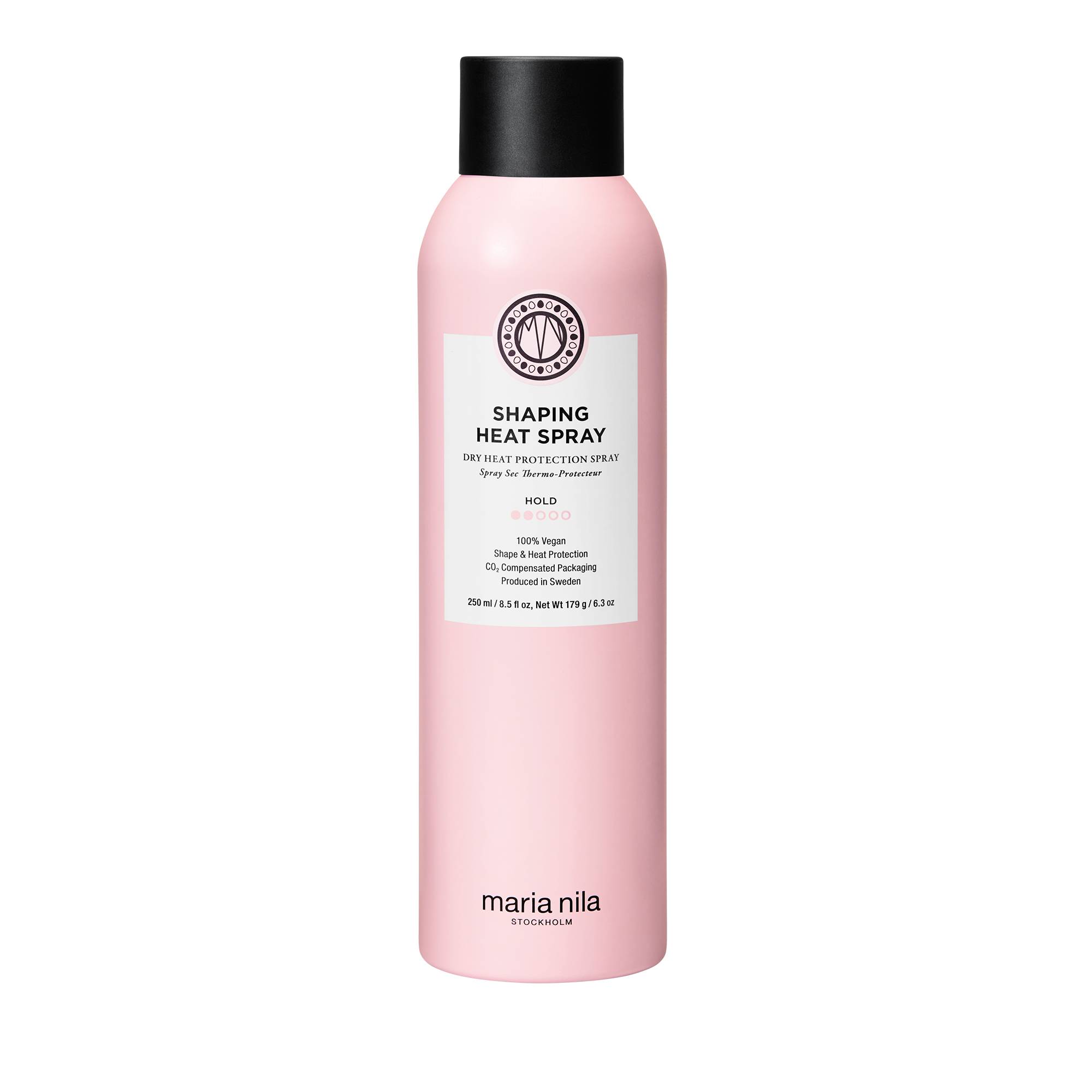 Spray sec fixant thermo-protecteur Shaping Heat Spray de la marque Maria Nila Contenance 250ml - 1