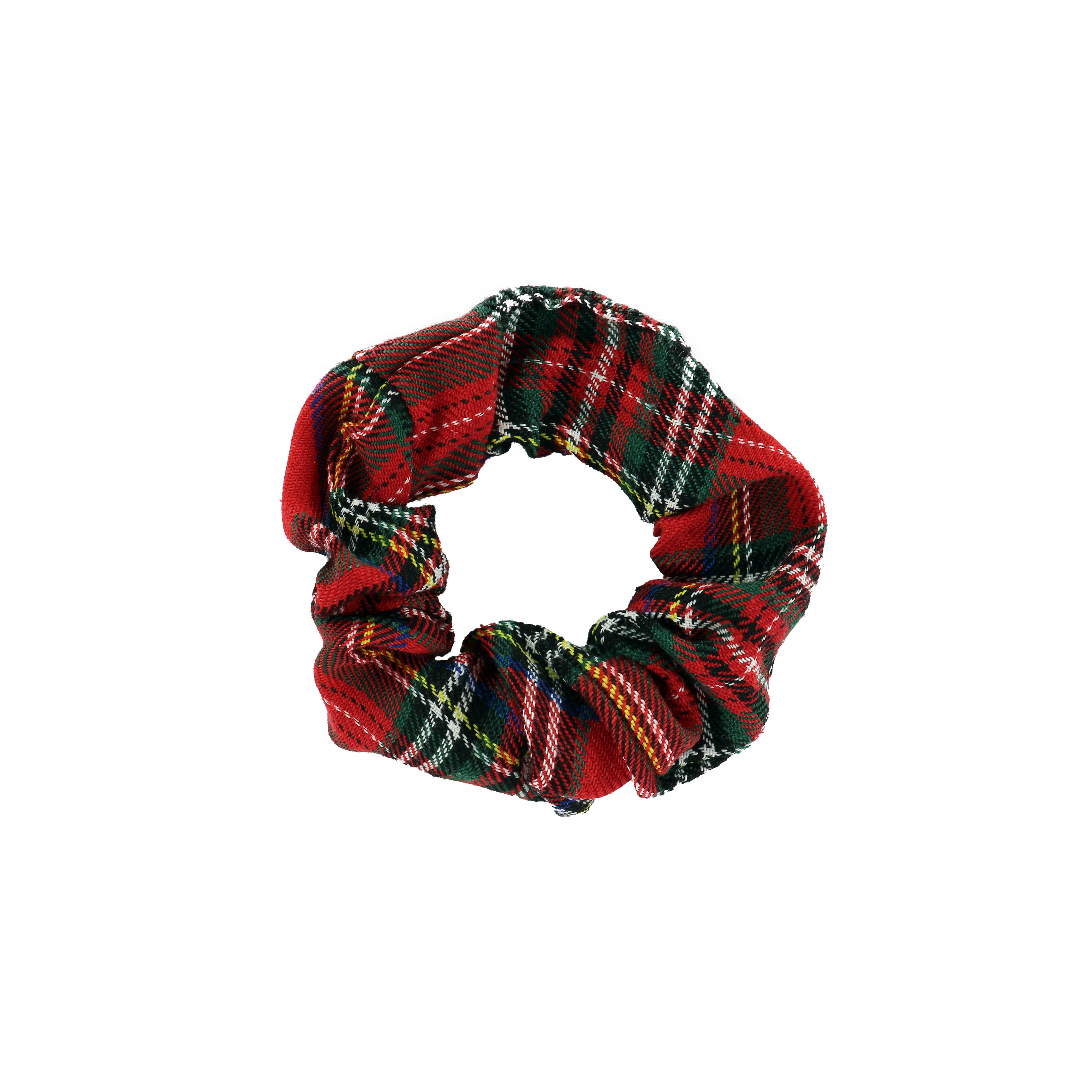 Chouchou tartan Rouge de la marque Coiffeo - 1