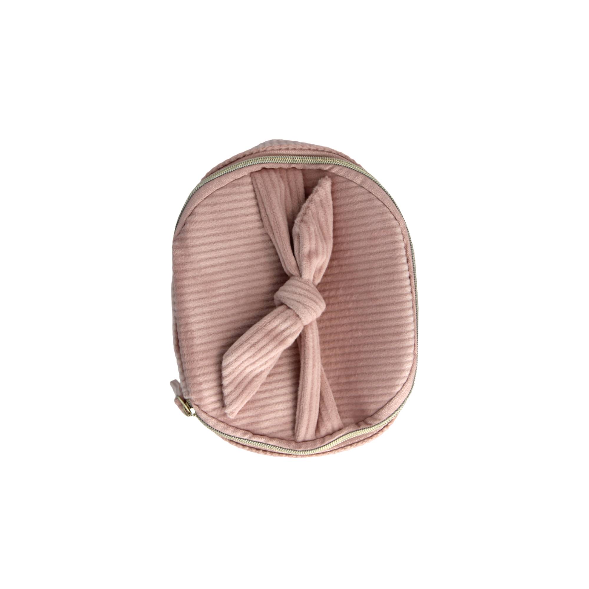 Trousse Scolaire Aesthetic En Velours Côtelé – Style Tendance, Douce Et Légère, Pour Filles Et Ados