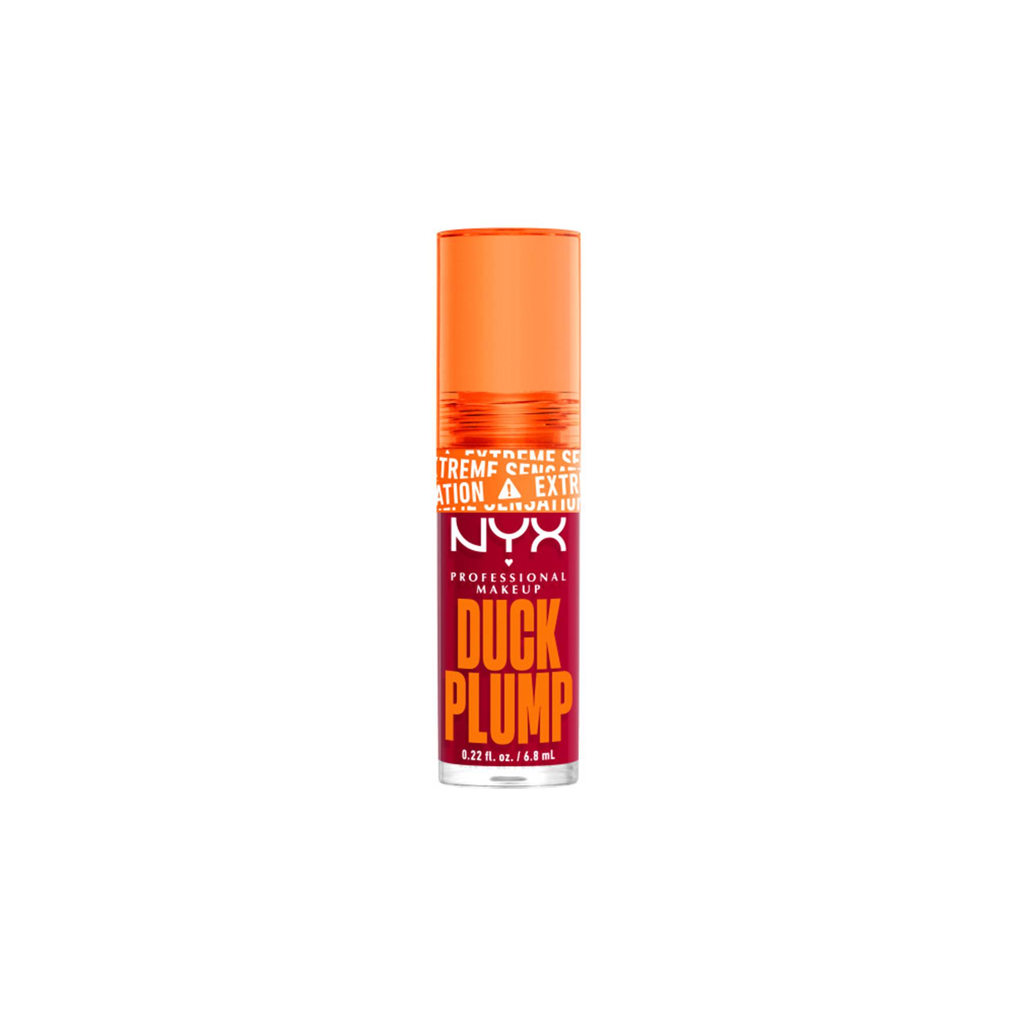 Laque à lèvres repulpante Duck Plump 14 Hall of flame - True red de la marque NYX Professional Makeup Contenance 36g - 1