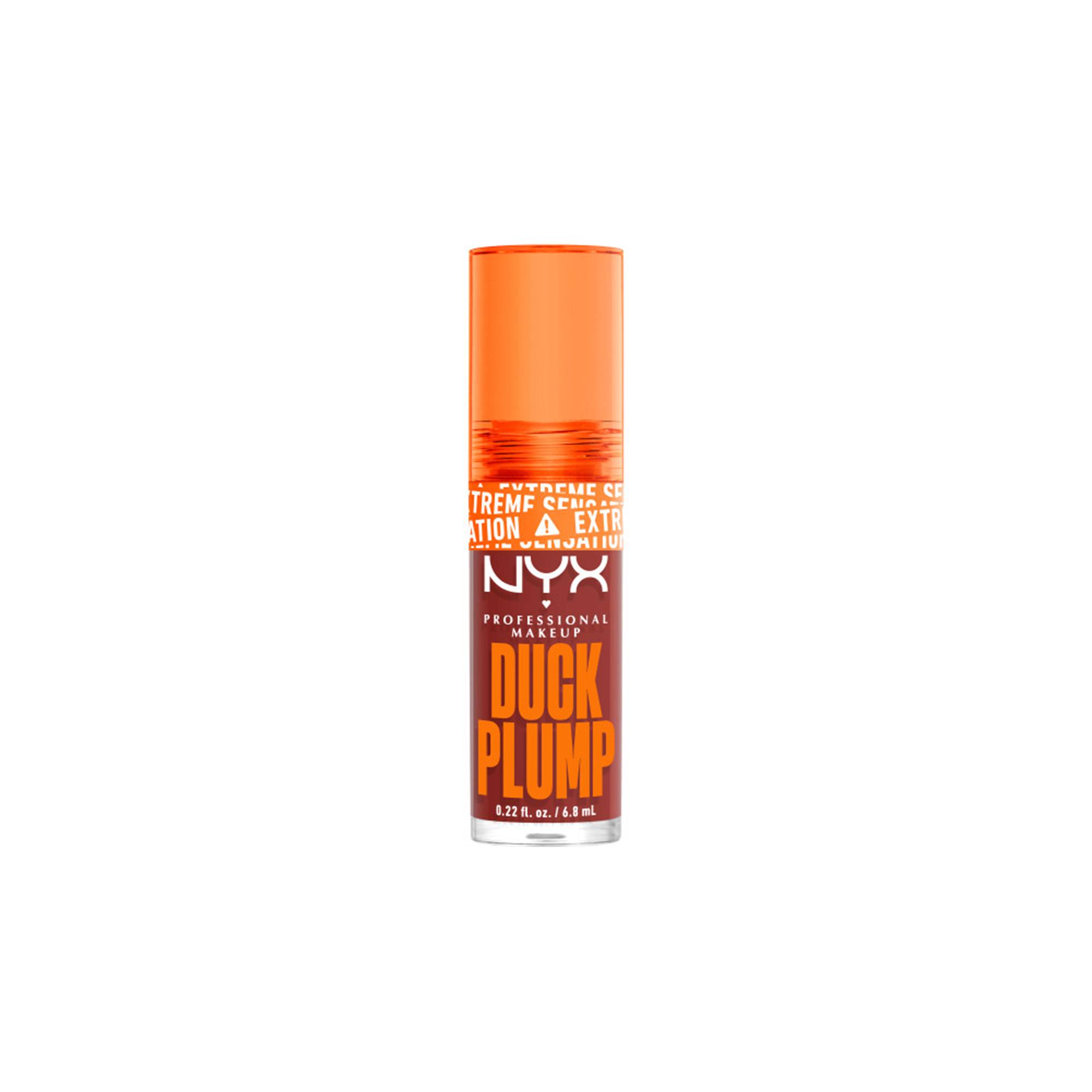 Laque à lèvres repulpante Duck Plump 06 Brick of time - Rich terracotta de la marque NYX Professional Makeup Contenance 36g - 1