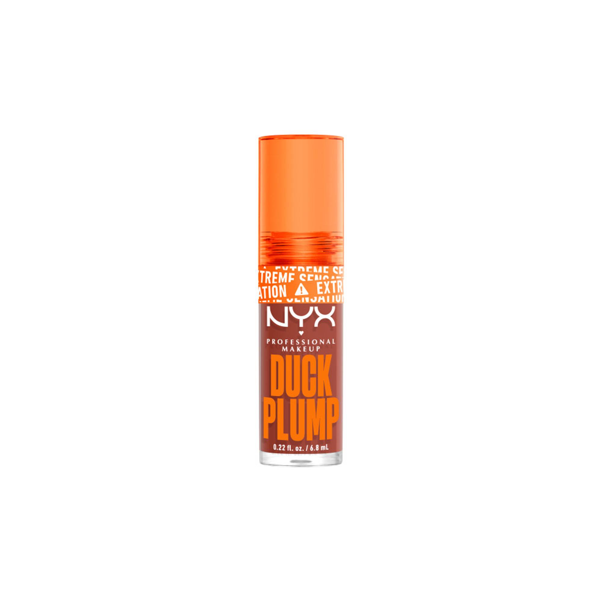 Laque à lèvres repulpante Duck Plump 05 Brown of applause - Midtone warm brown de la marque NYX Professional Makeup Contenance 36g - 1