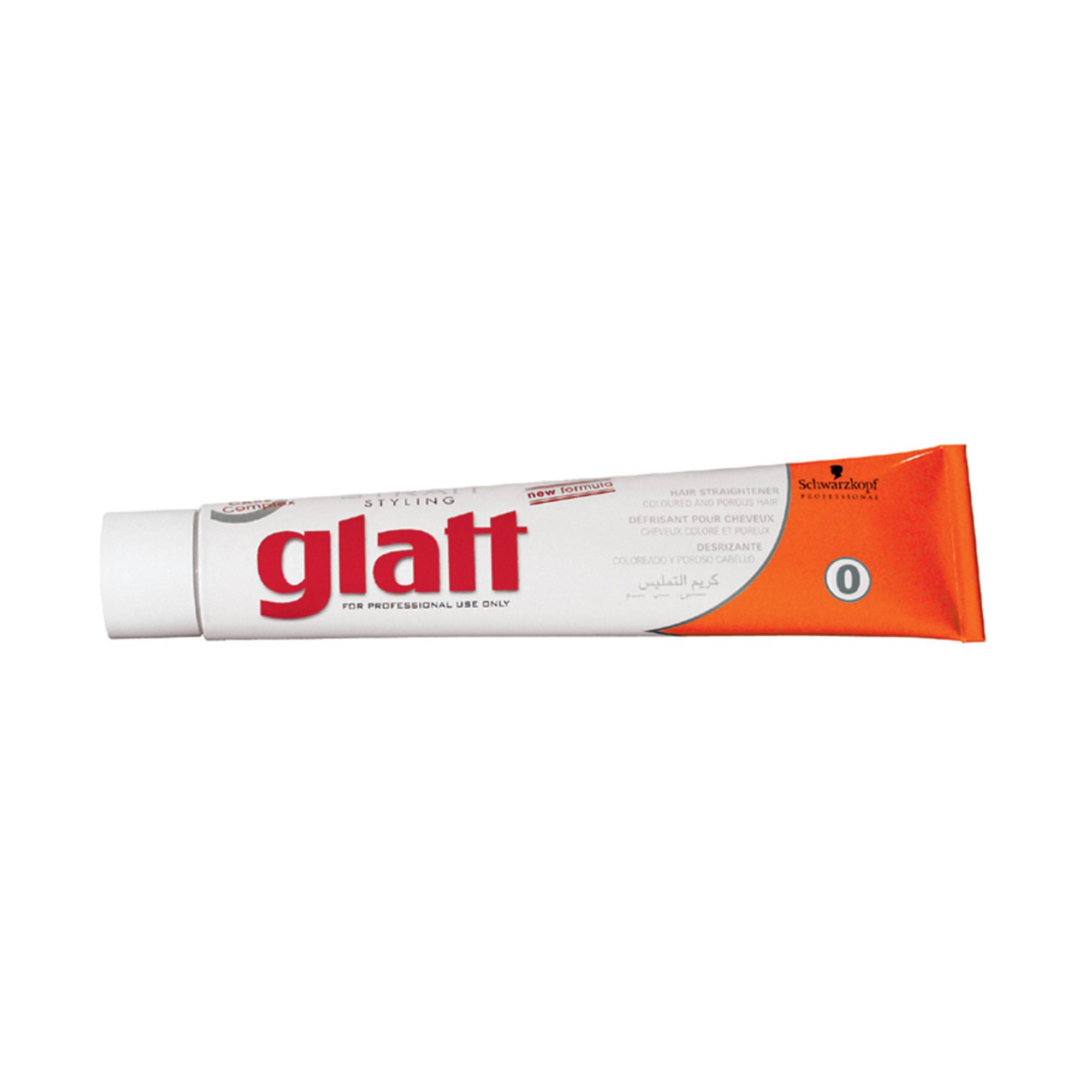 Kit défrisant cheveux naturels n°0 Glatt de la marque Schwarzkopf Professional Contenance 162ml - 1