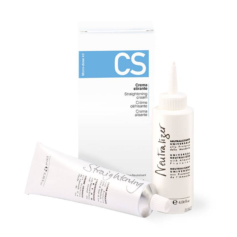 Kit défrisant mono-dose (crème défrisante et neutralisant universel) de la marque Fanola Contenance 120ml - 1