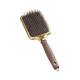 Brosse démêlante Expert Care Rectangular Nylon Bristle Gold&Brown L - 1 Brosse démêlante Expert Care Rectangular Nylon Bristle Gold&Brown L de la marque Olivia Garden - 1