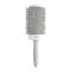 Brosse brushing ronde Expert Blowout Speed Wavy Bristles White&Grey 65mm - 1 Brosse brushing ronde Expert Blowout Speed Wavy Bristles White&Grey 65mm de la marque Olivia Garden - 1