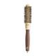 Brosse brushing ronde Expert Blowout Shine Wavy Bristles Gold&Brown 25mm - 1 Brosse brushing ronde Expert Blowout Shine Wavy Bristles Gold&Brown 25mm de la marque Olivia Garden - 1