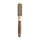 Brosse brushing ronde Expert Blowout Shine Wavy Bristles Gold&Brown 20mm del marchio Olivia Garden - 1