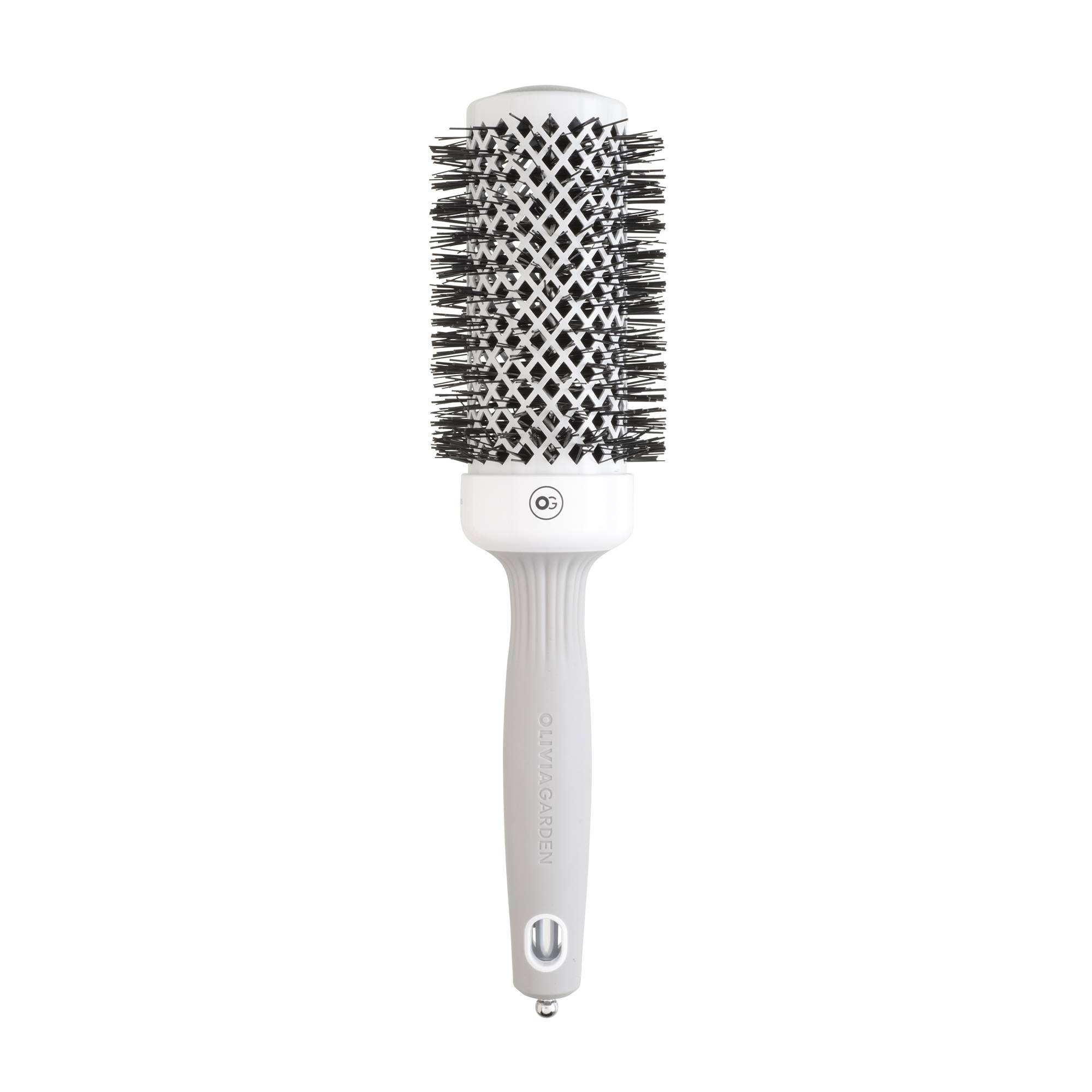 Brosse de brushing Expert Blowout Shine White&Grey 45mm de la marque Olivia Garden - 2