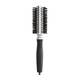 Brosse brushing ronde Expert Blowout Soft Boar Bristles Silver 25mm - 1 Brosse brushing ronde Expert Blowout Soft Boar Bristles Silver 25mm de la marque Olivia Garden - 1