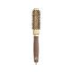 Brosse brushing Expert Blowout Straight Wavy Bristle Gold&Brown 20mm - 1 Brosse brushing Expert Blowout Straight Wavy Bristle Gold&Brown 20mm de la marque Olivia Garden - 1