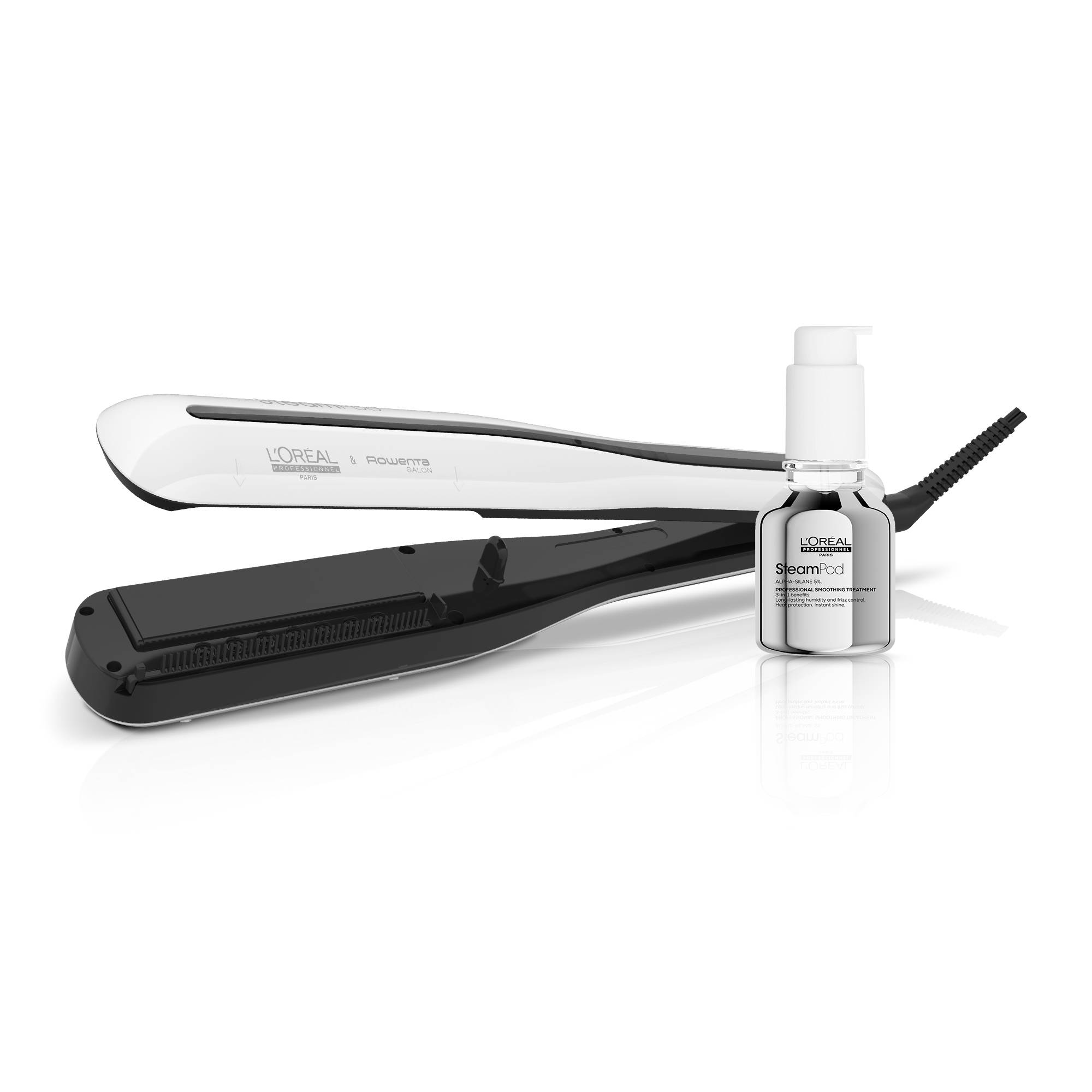 Pack lisseur vapeur SteamPod 3.0 et soin lissant professionnel de la marque L'Oréal Professionnel Contenance 50ml - 1