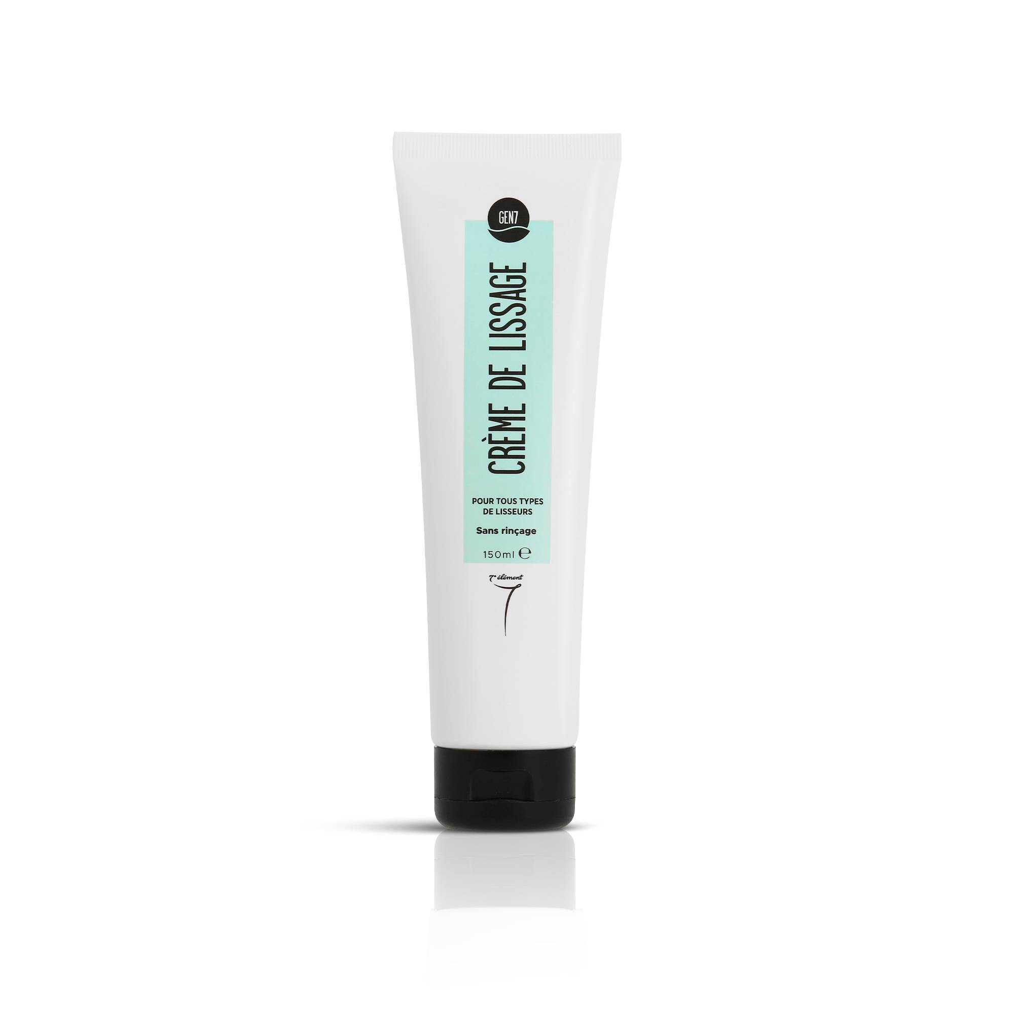 Crème de lissage sans rinçage GEN7 - Tous types de cheveux de la marque 7e ÉLÉMENT Contenance 150ml - 1