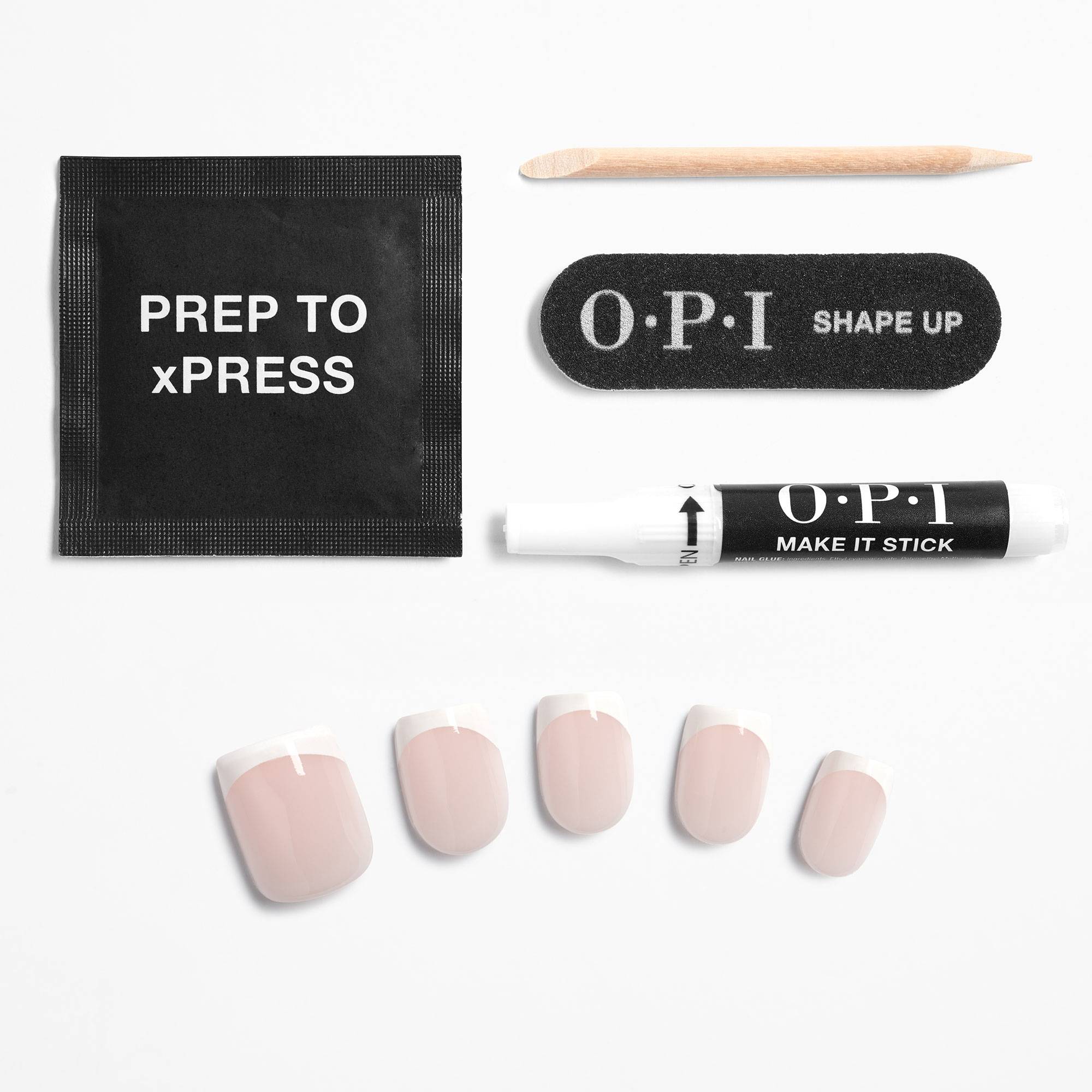 Faux-ongles xPRESS/ON - French Press de la marque OPI Contenance 2g - 2