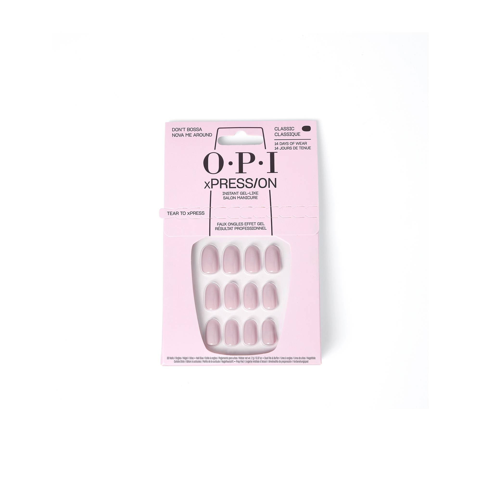 Faux-ongles xPRESS/ON - Don't Bossa Nova Me Around™. de la marque OPI Contenance 2g - 1