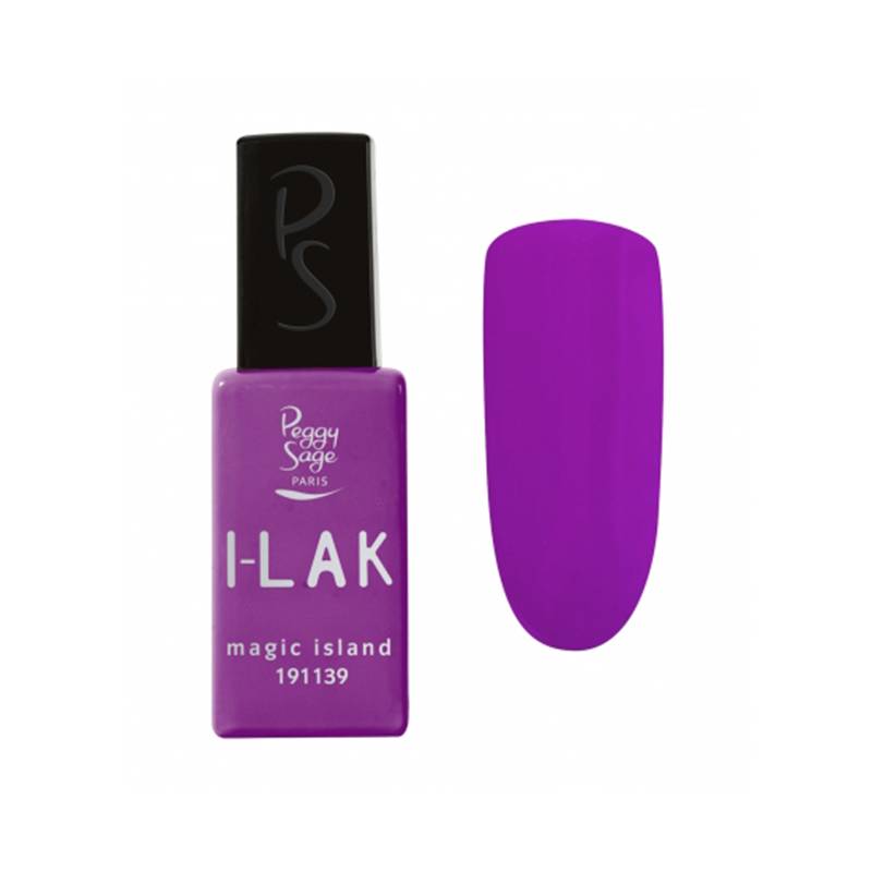 Vernis semi-permanent I-LAK - Magic island de la marque Peggy Sage Contenance 11ml - 2