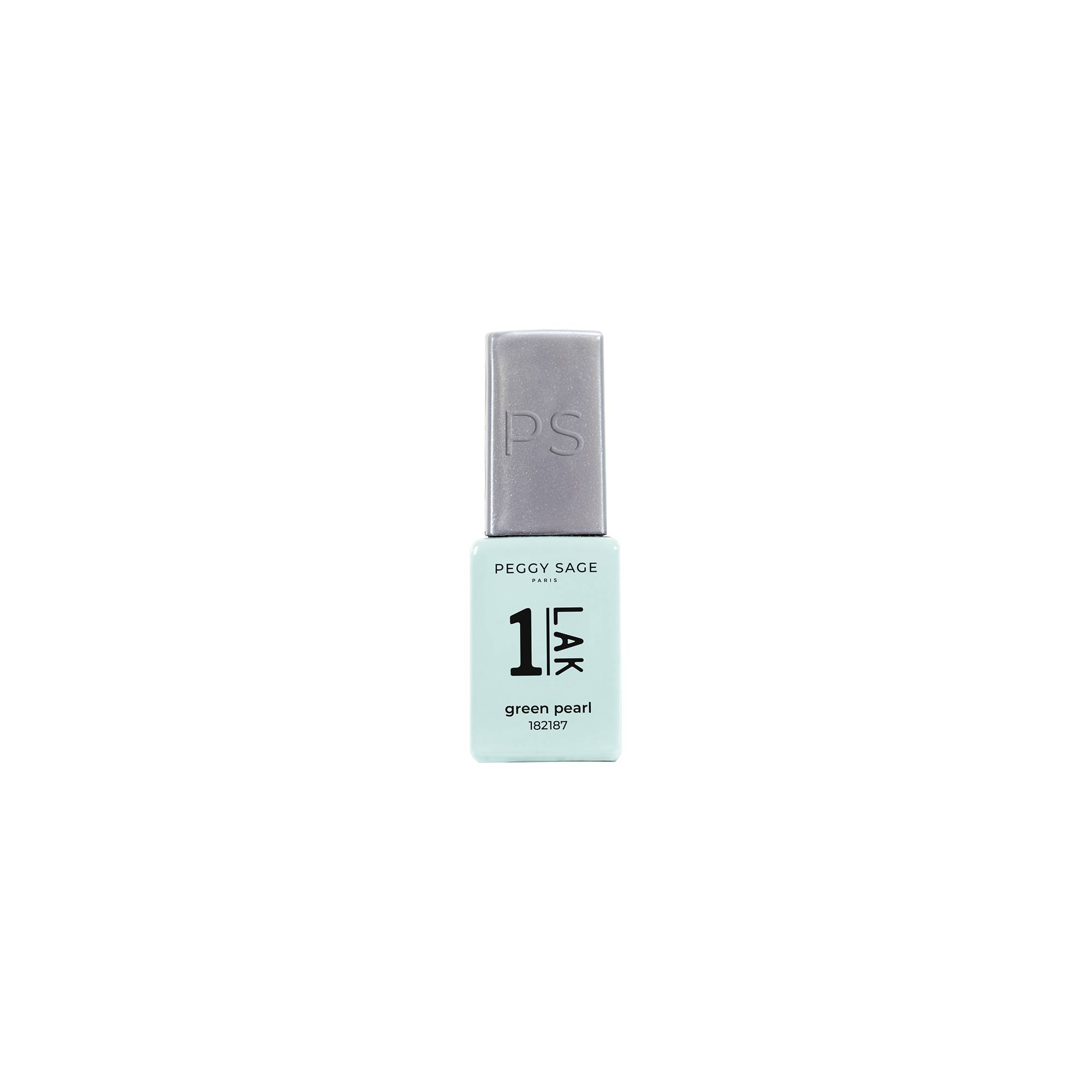 Vernis semi-permanent 1-LAK - Green Pearl de la marque Peggy Sage Contenance 5ml - 1