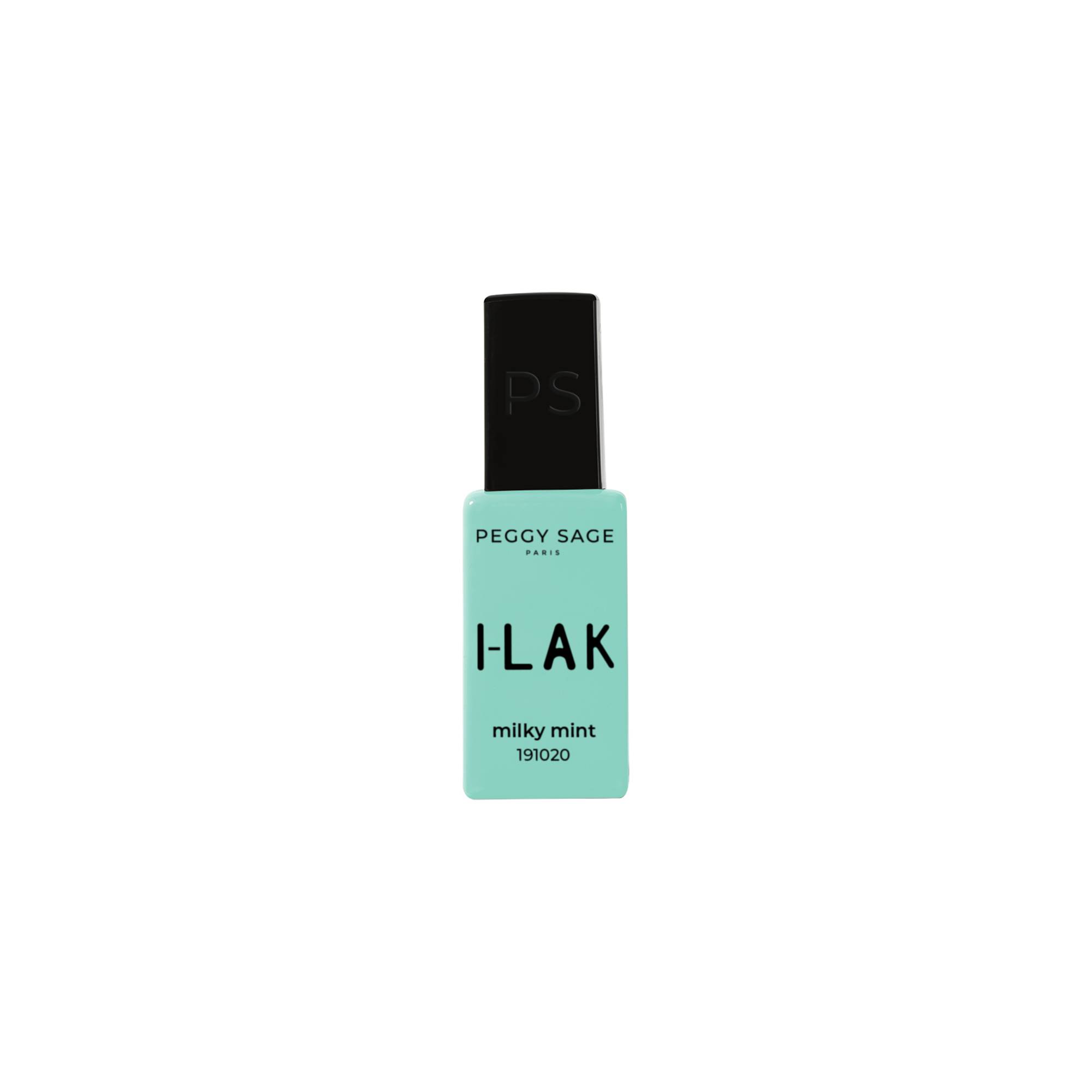 Vernis semi-permanent I-LAK - Milky mint de la marque Peggy Sage Contenance 11ml - 1