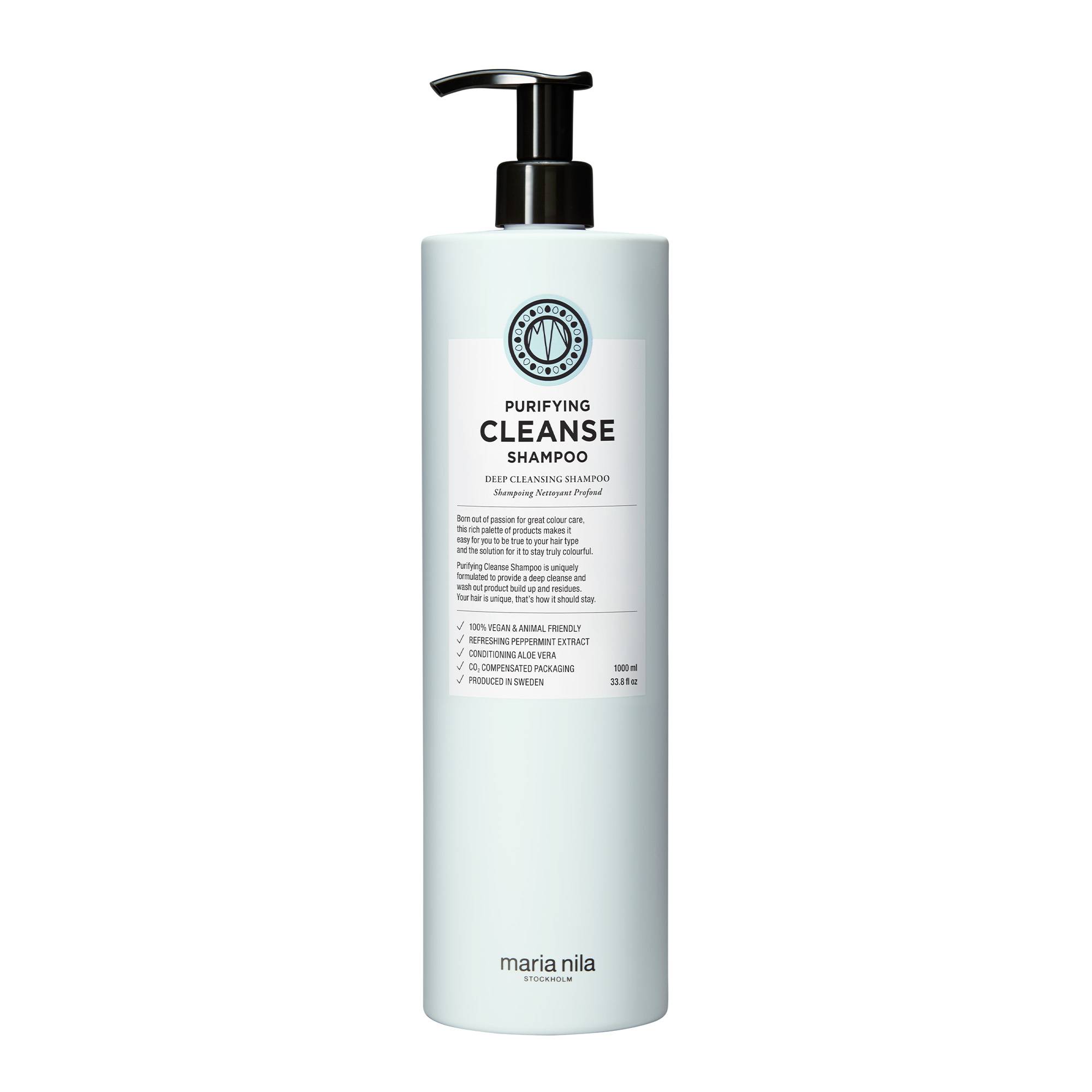 Shampoing Exfoliant Purifying Cleanse de la marque Maria Nila Contenance 1000ml - 1