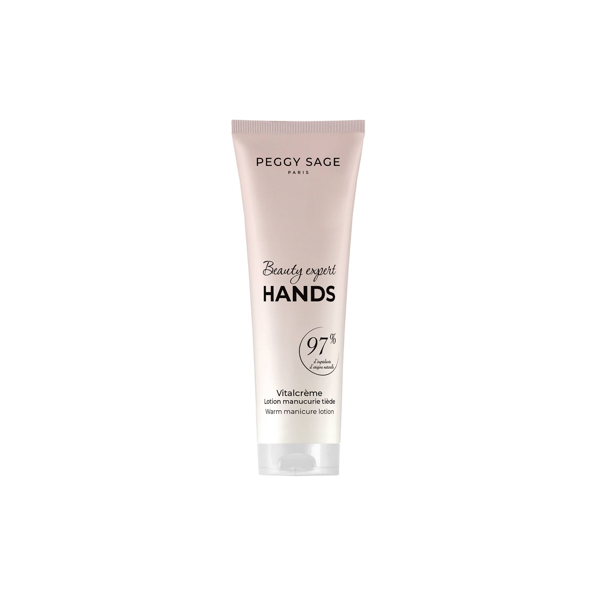 Vitalcrème lotion manucurie tiède Beauty Expert Hands de la marque Peggy Sage Contenance 100ml - 1