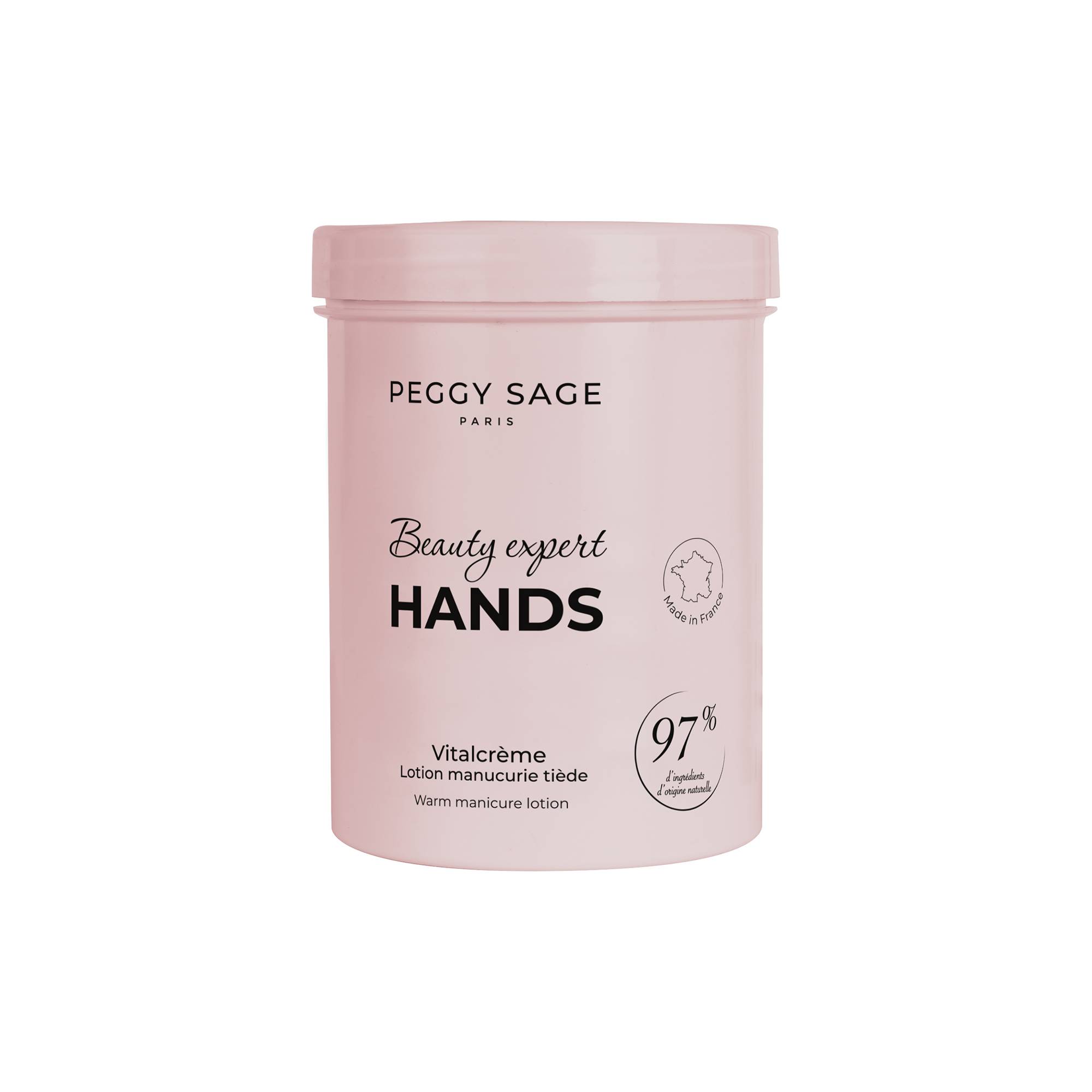 Vitalcrème lotion manucurie tiède Beauty Expert Hands de la marque Peggy Sage Contenance 310ml - 1