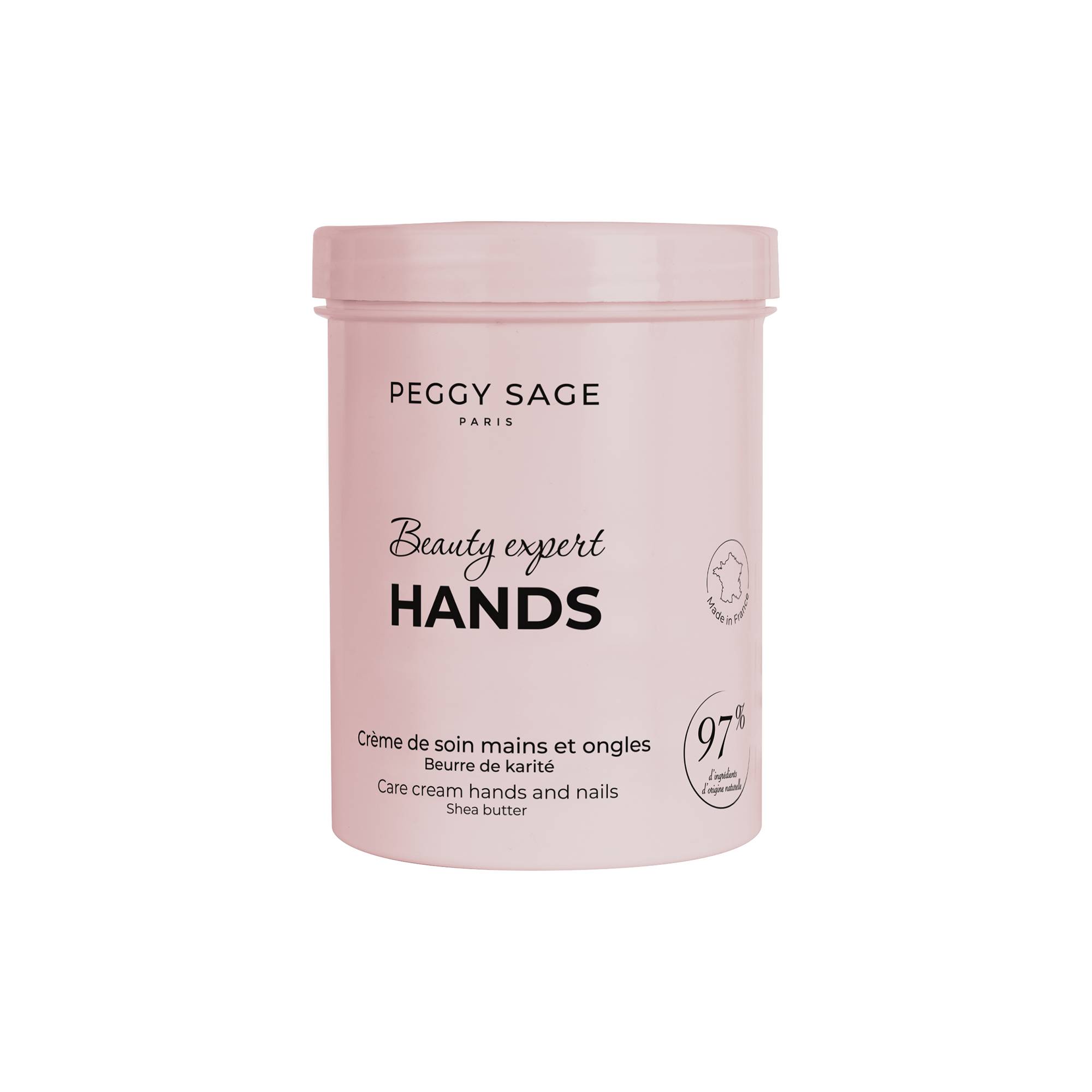 Crème de soin mains et ongles beure de karité Beauty Expert Hands de la marque Peggy Sage Contenance 310ml - 1