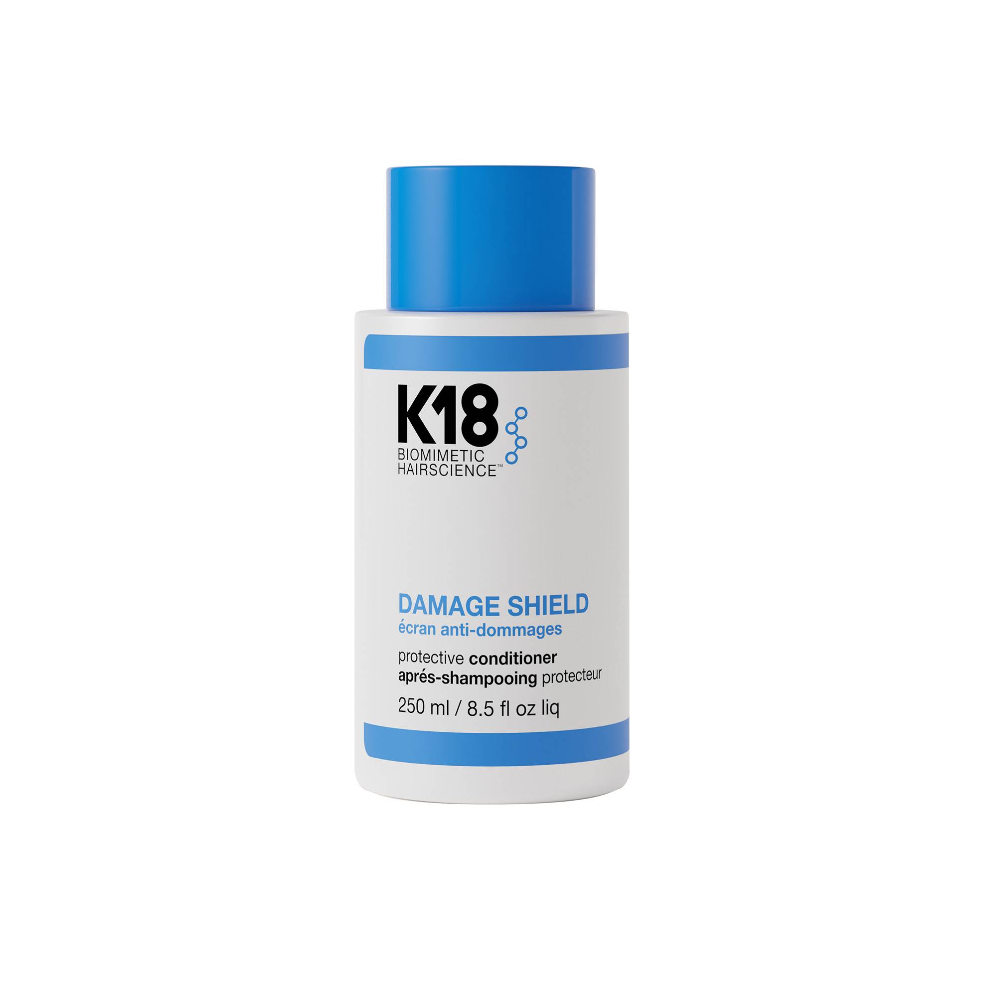Après-Shampoing protecteur Damage Shield de la marque K18 Biomimetic HairScience Contenance 250ml - 1