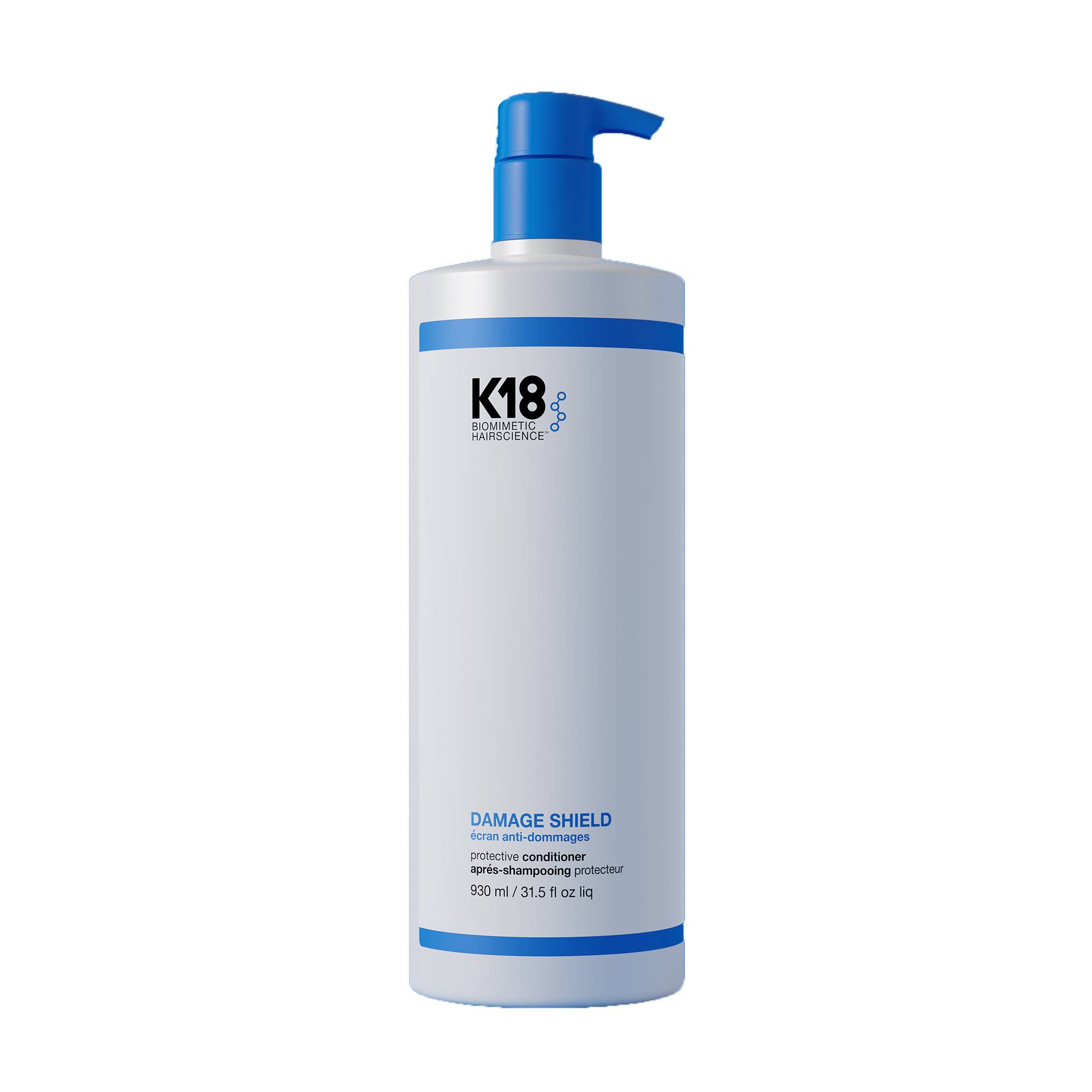 Après-shampoing damage shield de la marque K18 Biomimetic HairScience Contenance 930ml - 1