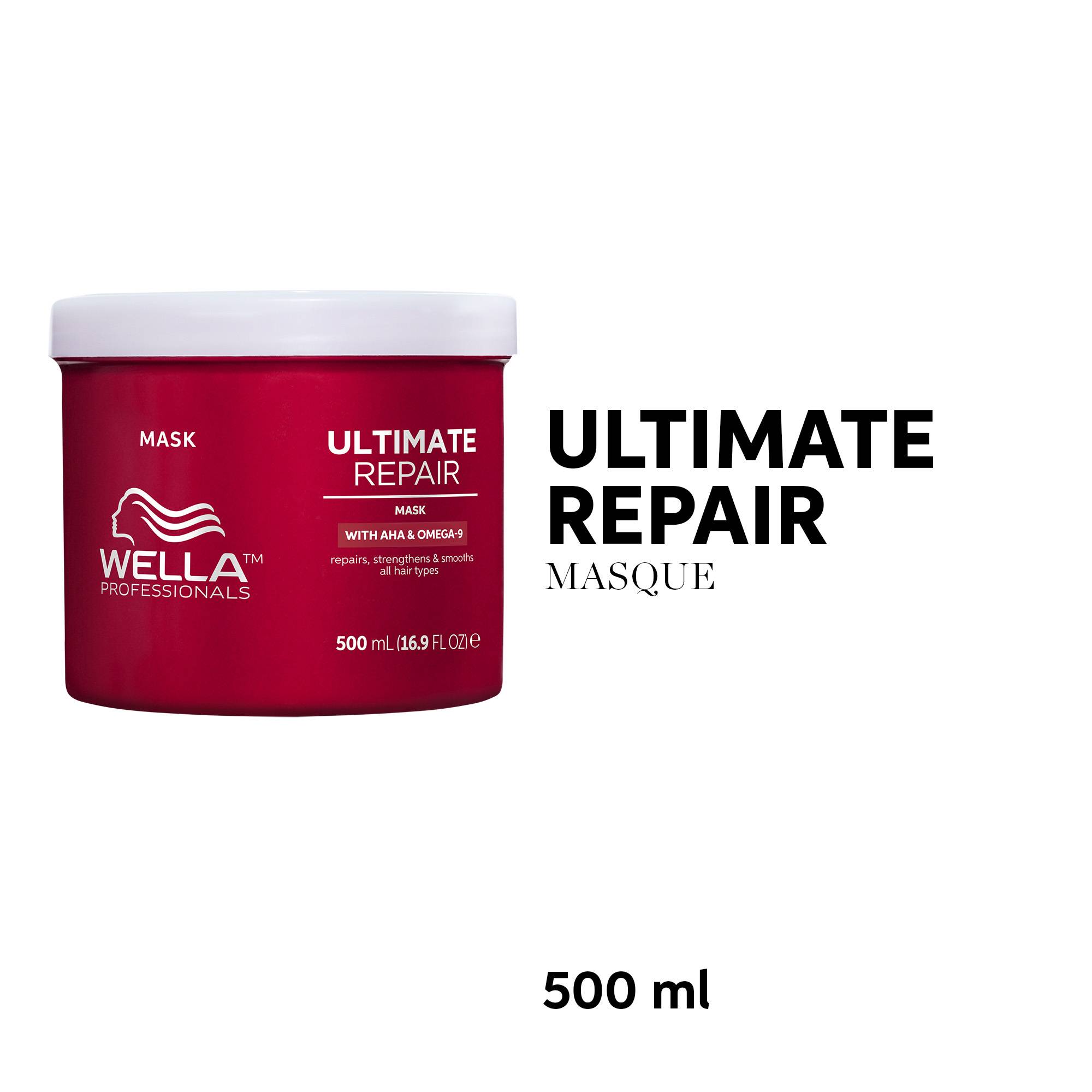Masque réparation profonde et douceur Ultimate Repair de la marque Wella Professionals Contenance 500ml - 6